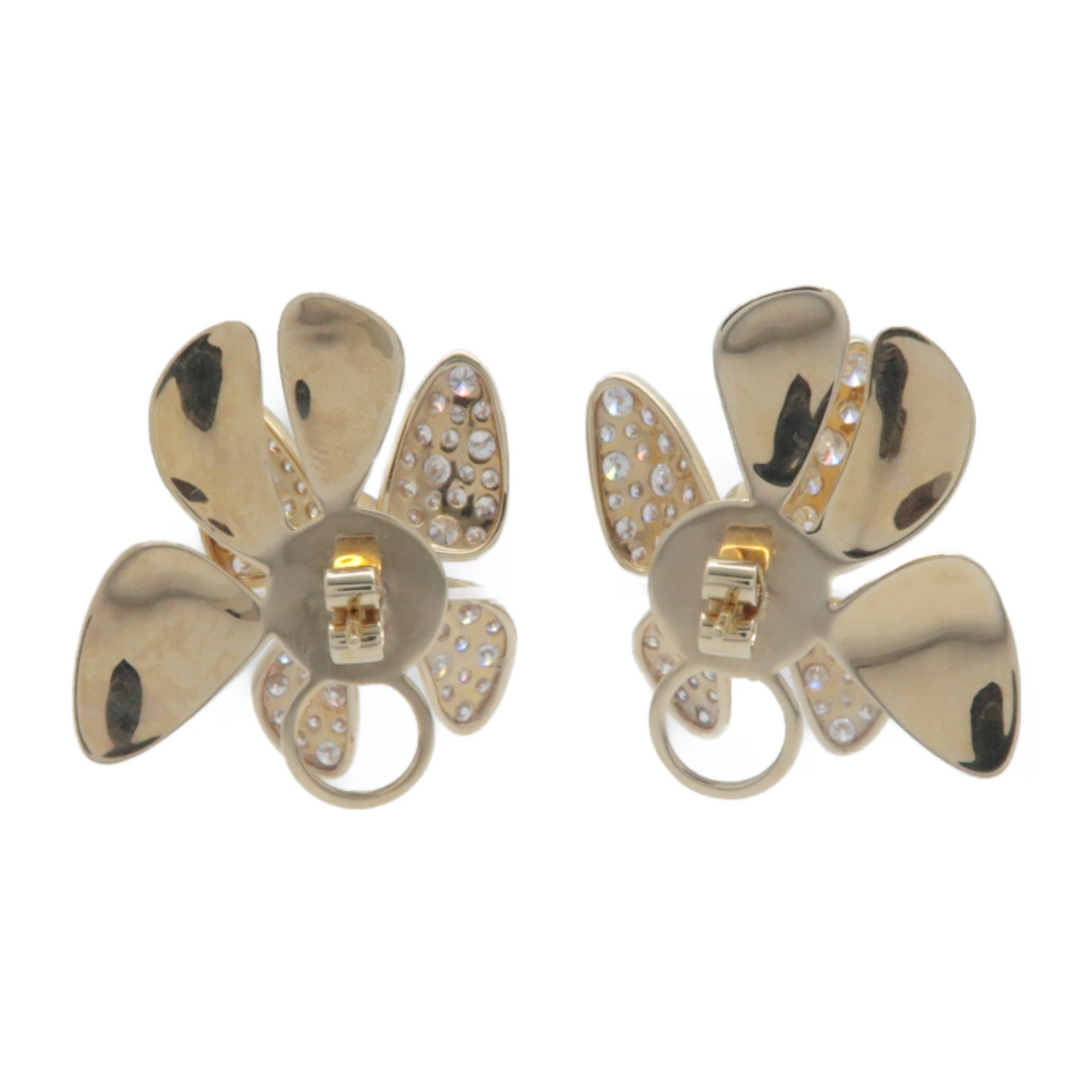 JEWELRY 【激減優惠】18K黃金Diamond Earrings鑽石耳環