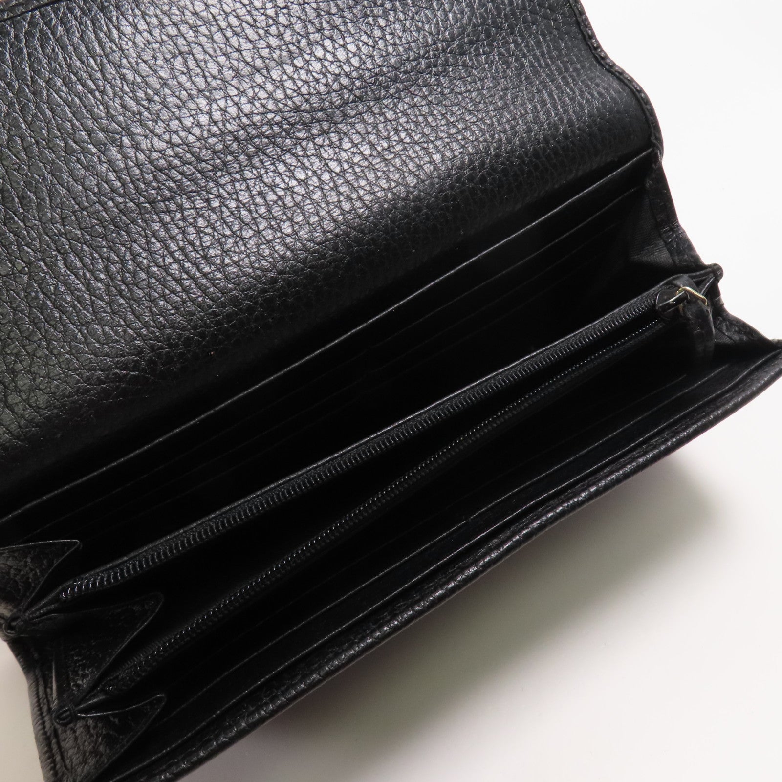 GUCCI 牛皮皮革Long Wallet金扣長錢包