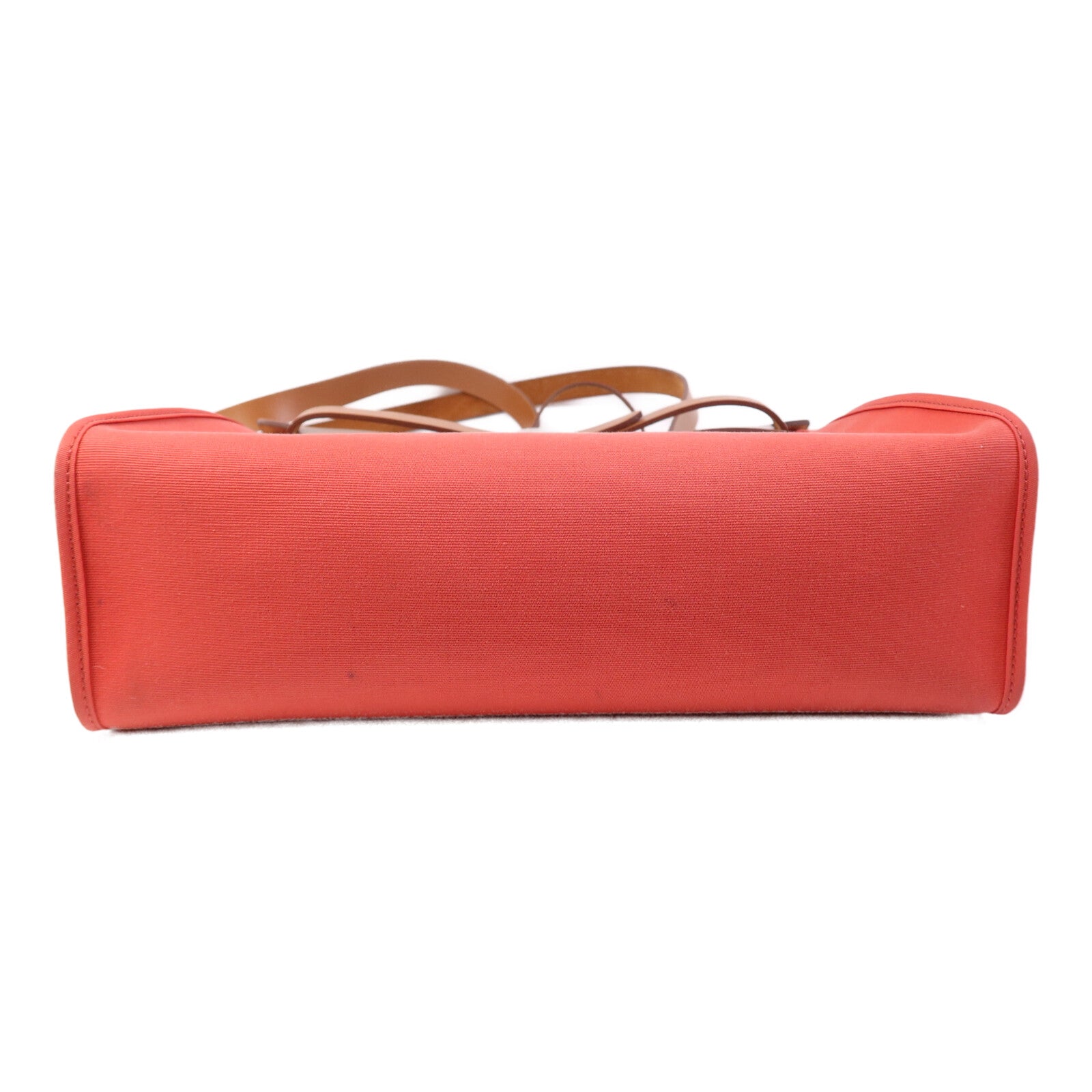 HERMES 帆布Herbag PM銀扣手挽肩背兩用袋Bougainvillea
