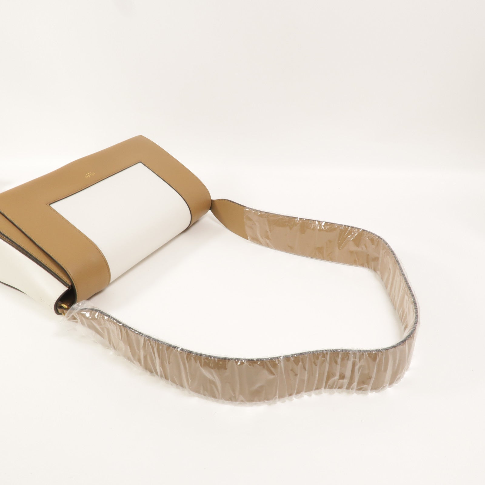 CELINE 牛皮皮革Frame Bag肩背袋