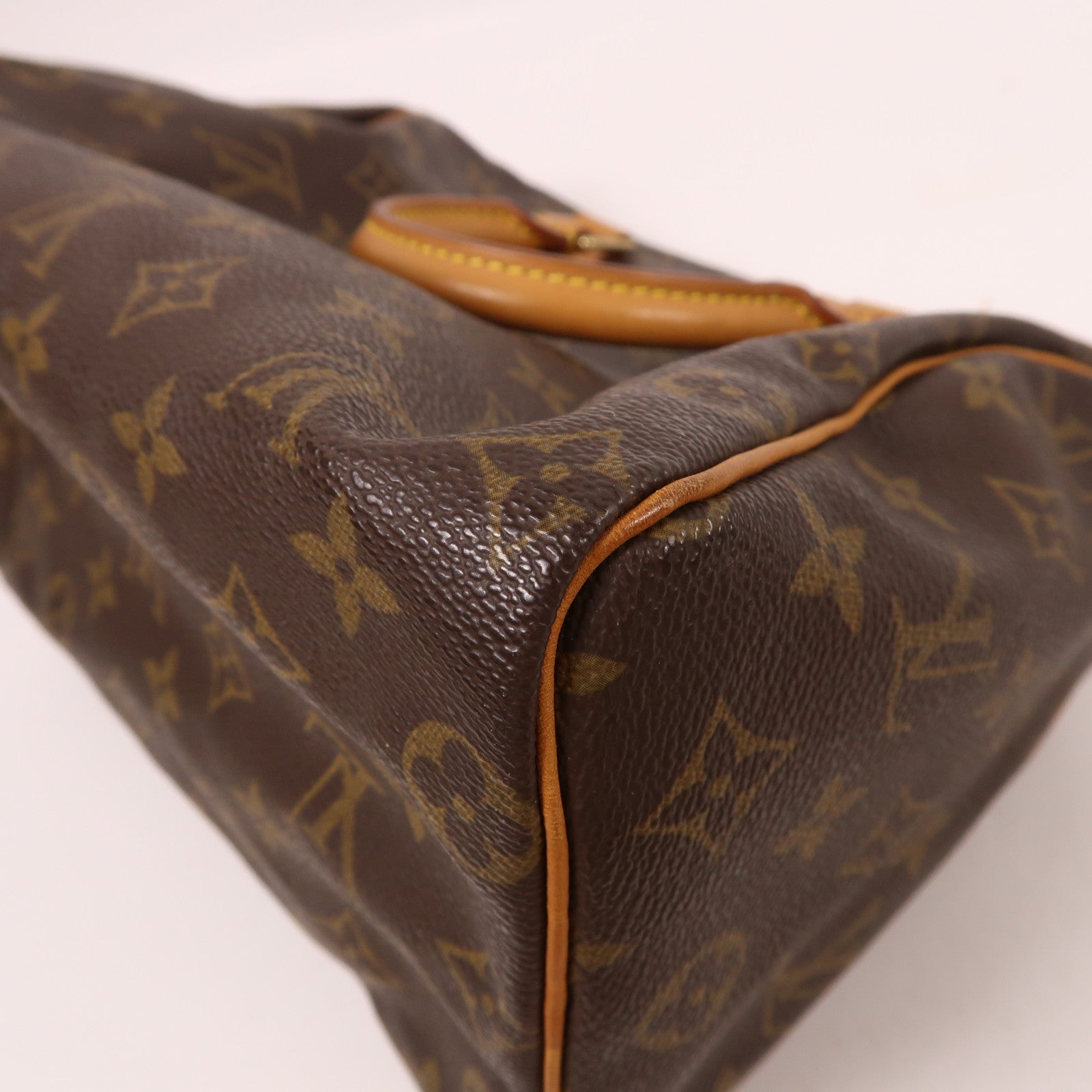 LOUIS VUITTON Monogram Speedy 25金扣手挽袋