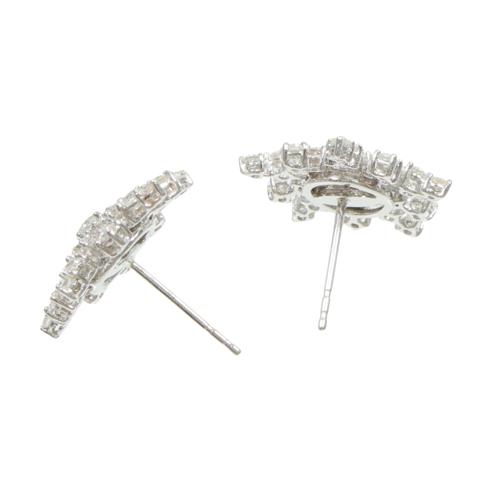 JEWELRY 18K白金Diamond Earrings鑽石耳環
