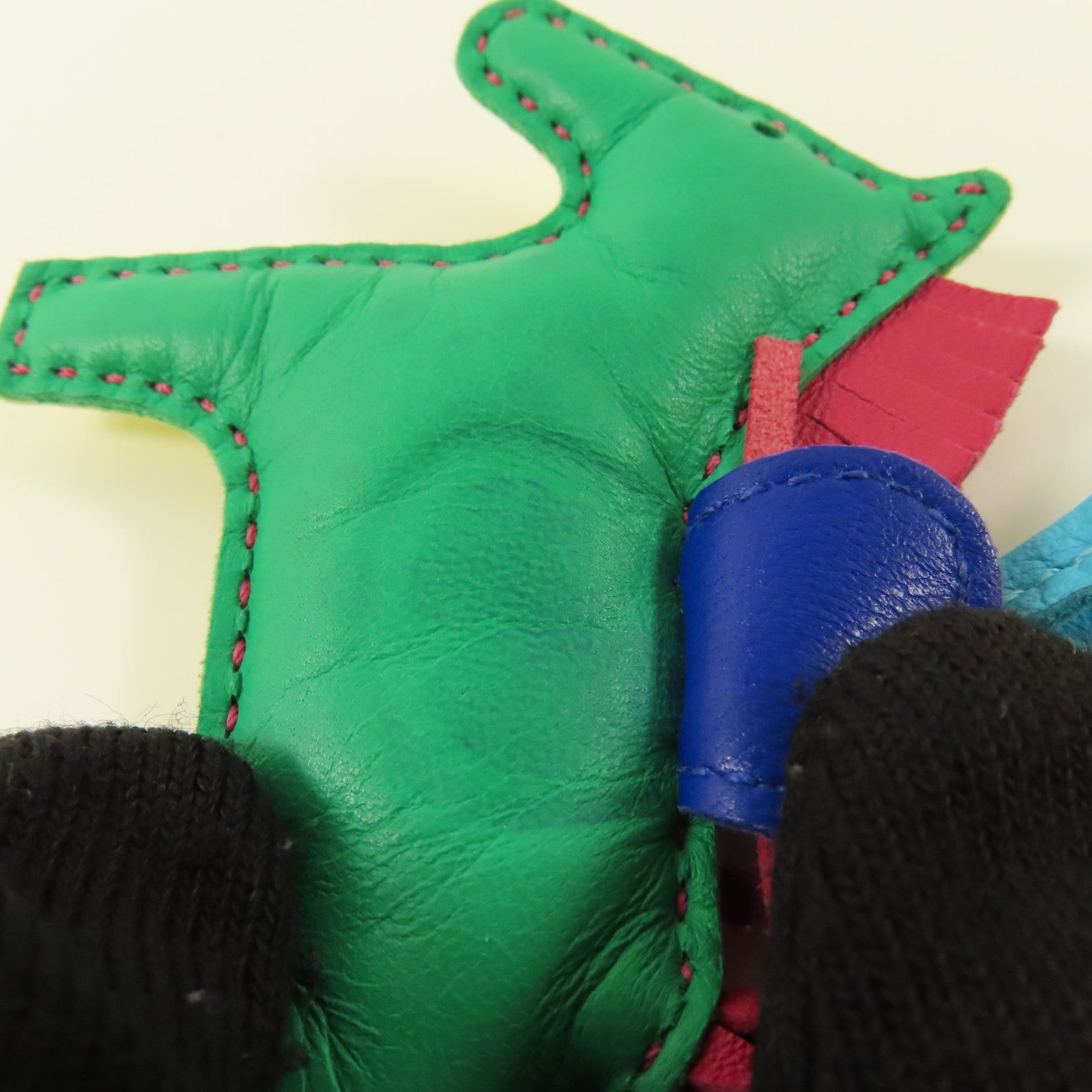 HERMES Milo皮革Rodeo PM掛飾