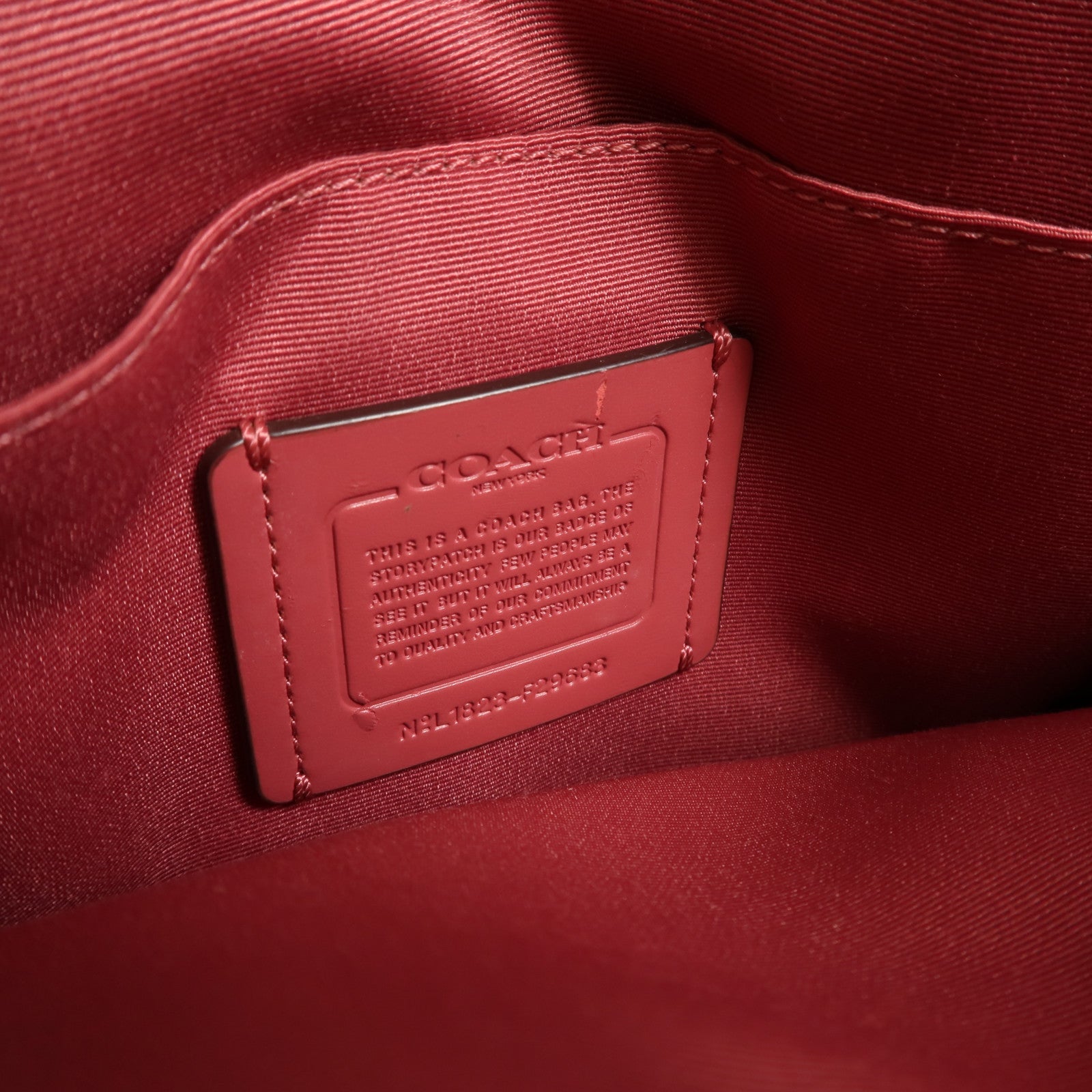 COACH 牛皮皮革2 Way Shoulder Bag手挽肩背兩用袋
