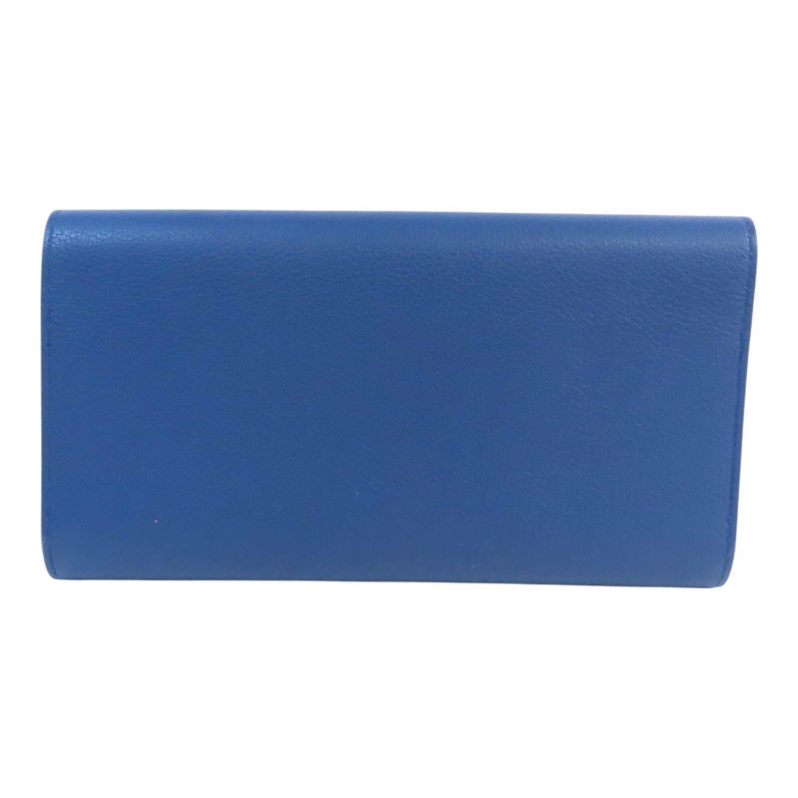 HERMES 【激減優惠】Evercolor皮革Passant Logue Wallet銀扣長錢包