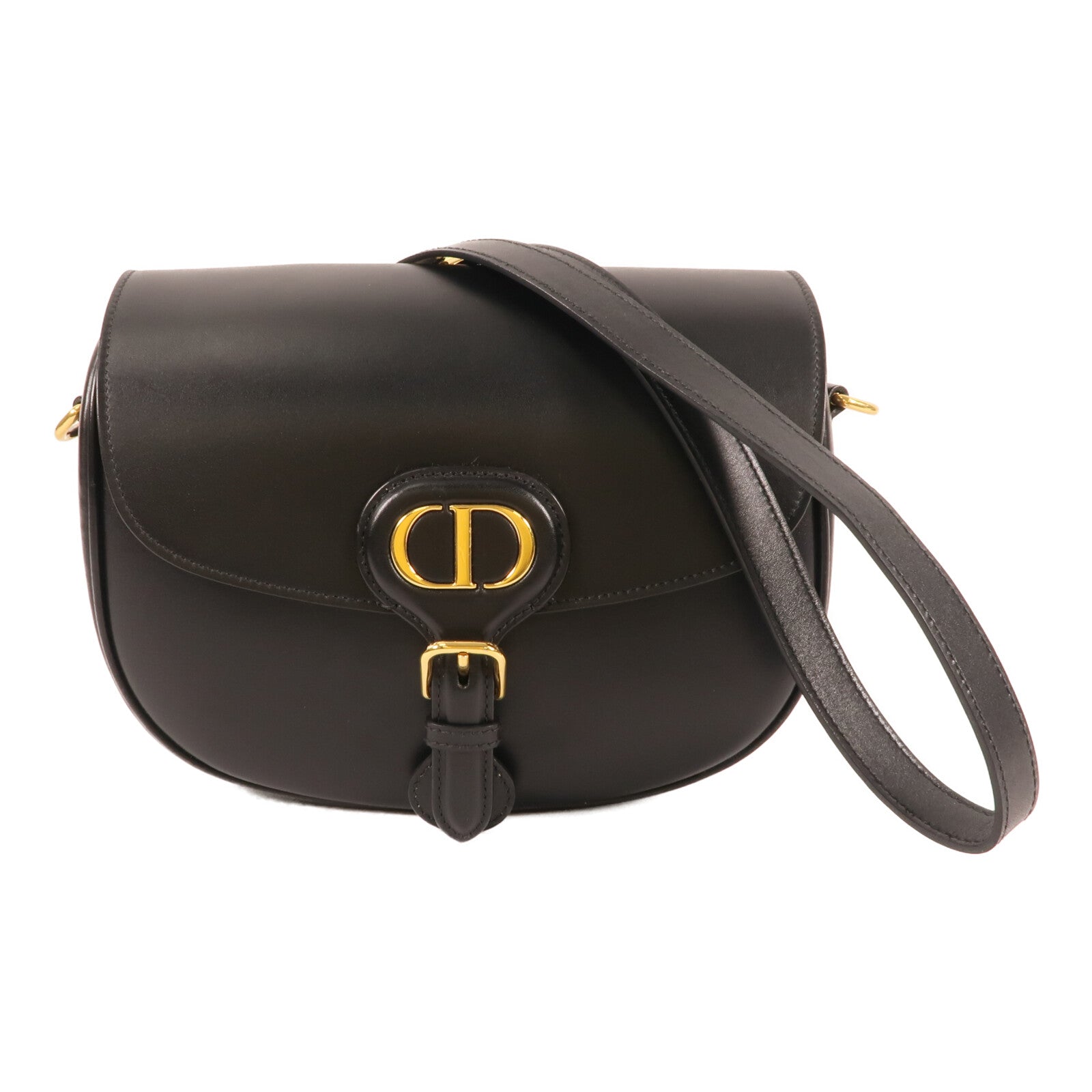 Dior 【激減優惠】牛皮皮革Bobby Medium金扣肩背袋