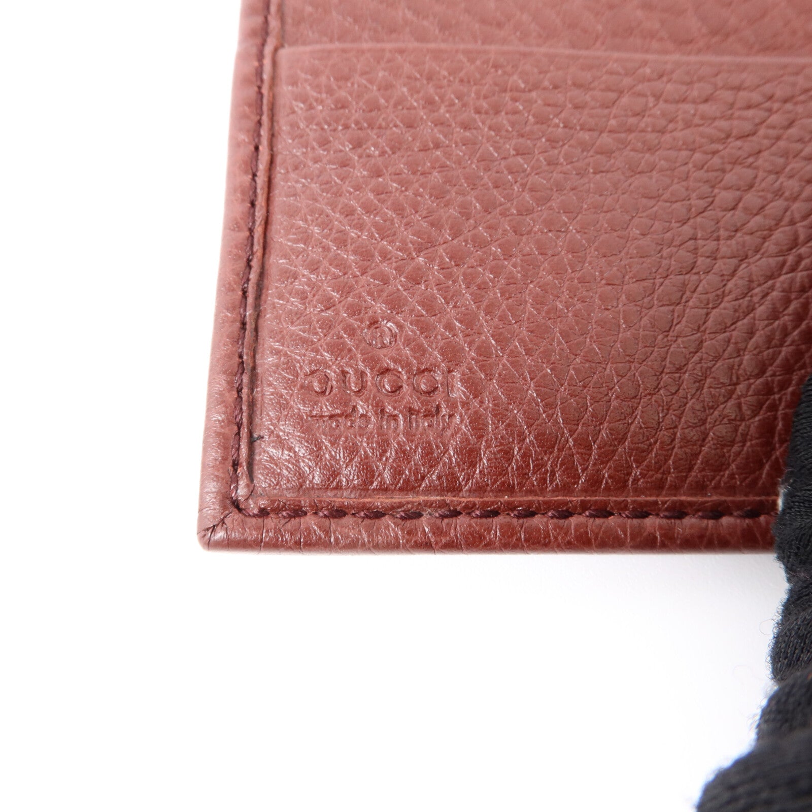 GUCCI 牛皮皮革Interlocking G Wallet錢包