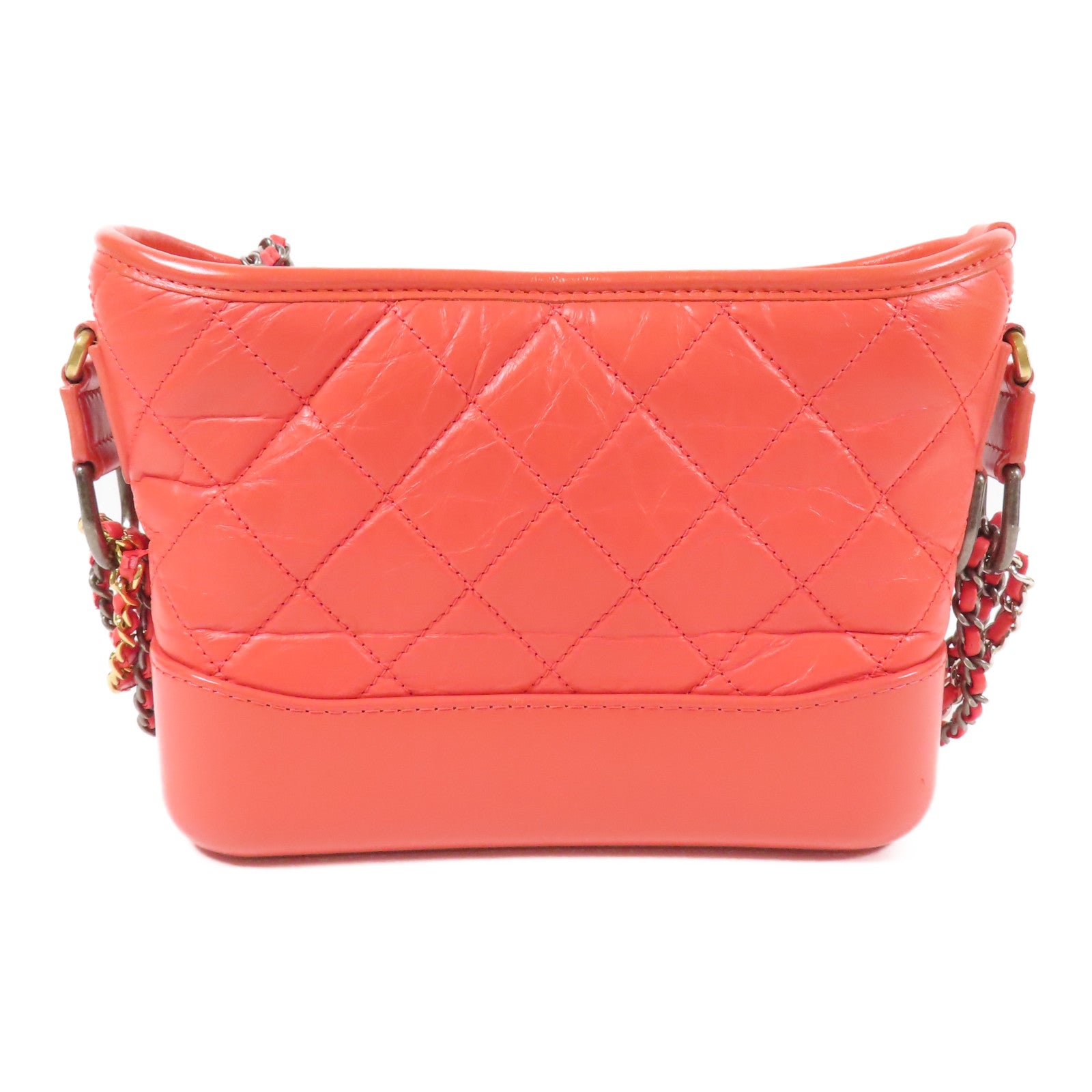 CHANEL 牛皮皮革Gabrielle Small鏈帶肩背袋