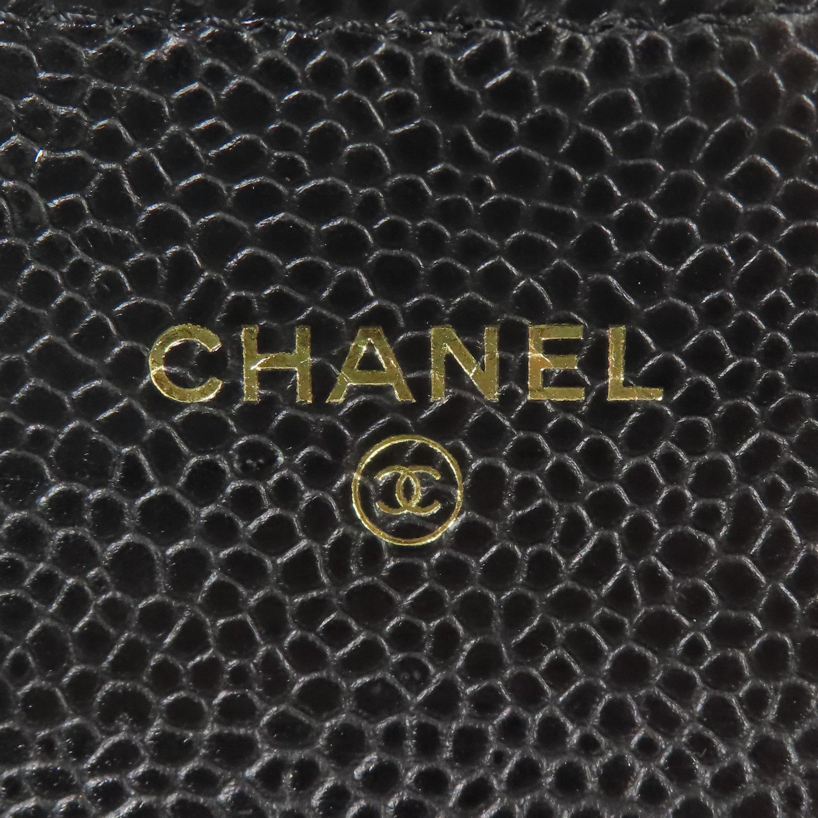CHANEL 牛皮皮革Card case金扣卡片套