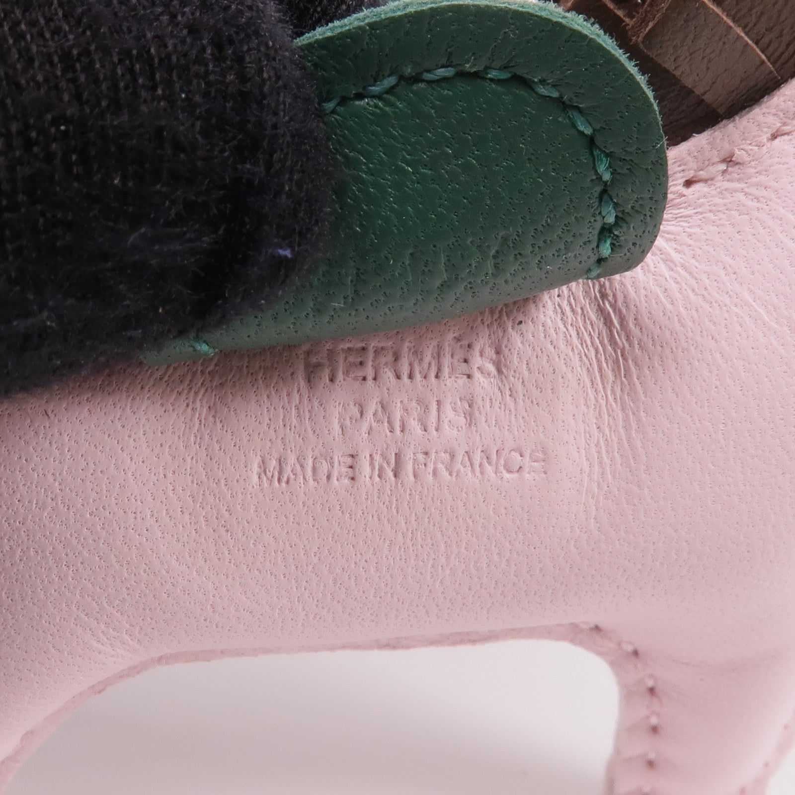 HERMES Milo皮革Rodeo PM Charm掛飾