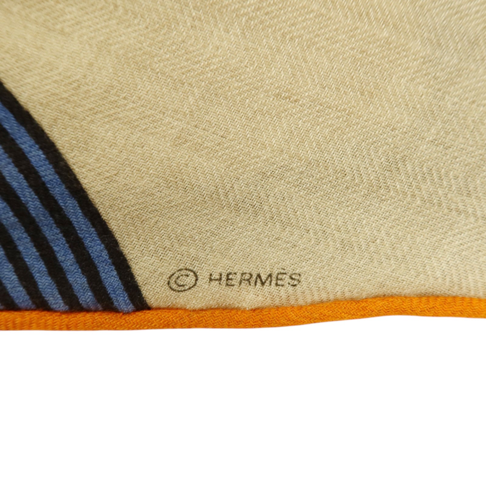 HERMES 羊絨/絲質Giant Triangle Scarf 208x83cm圍巾