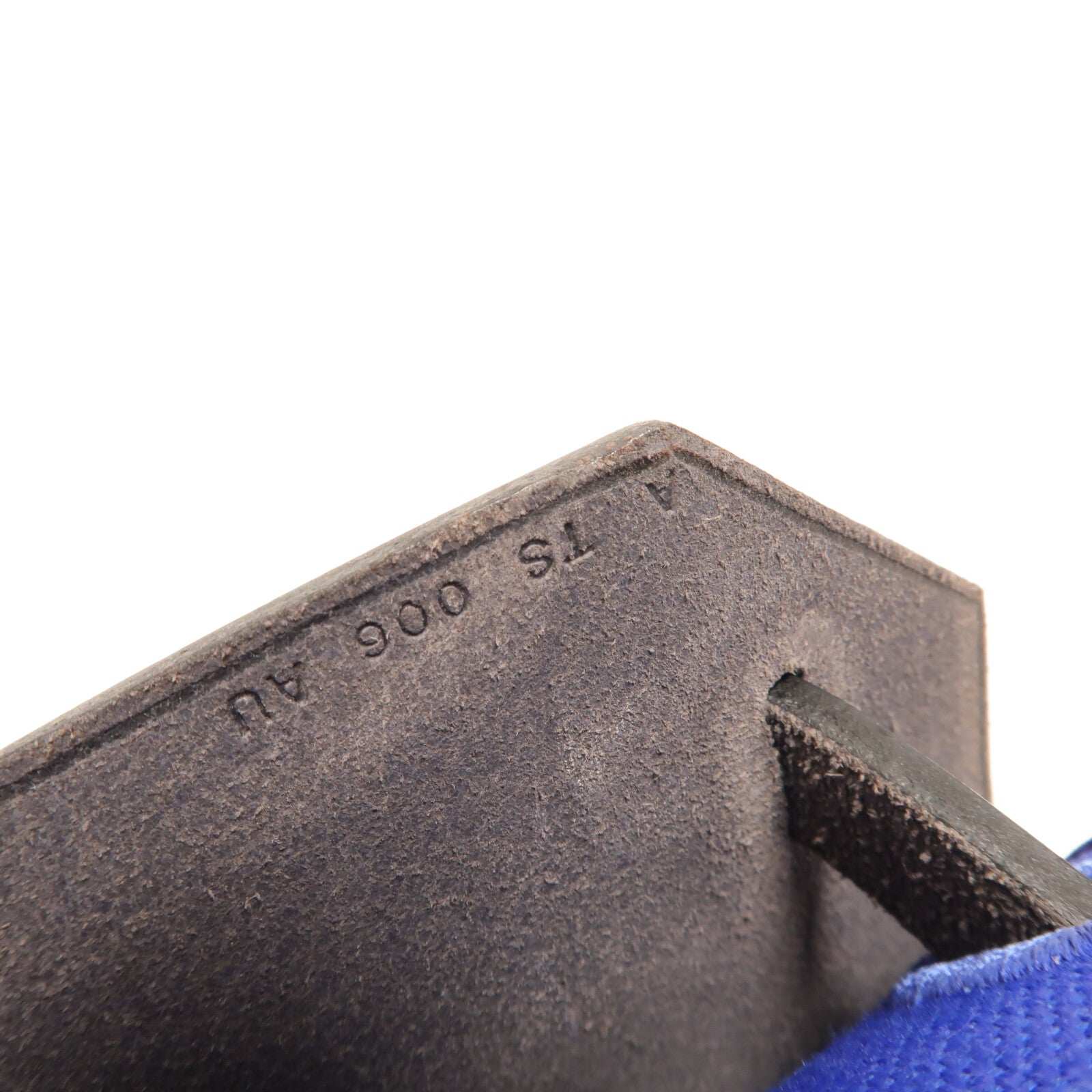 HERMES 帆布Herbag PM手挽肩背兩用袋Blue Eletric