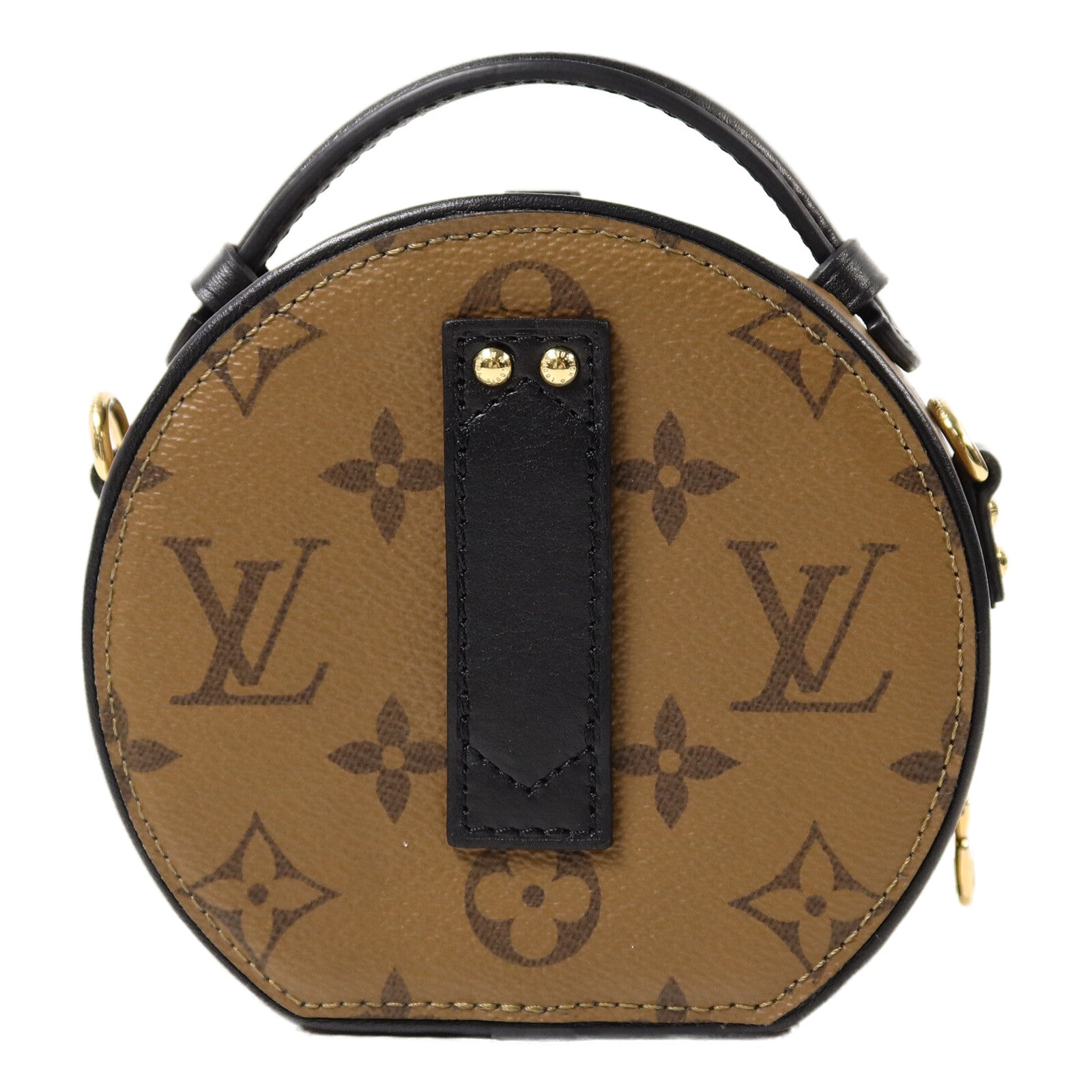 LOUIS VUITTON Monogram Reverse Mini Boite手挽肩背兩用袋