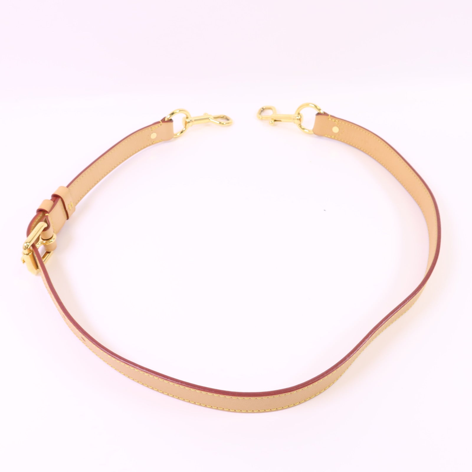 LOUIS VUITTON 皮革Shoulder Strap金扣肩帶
