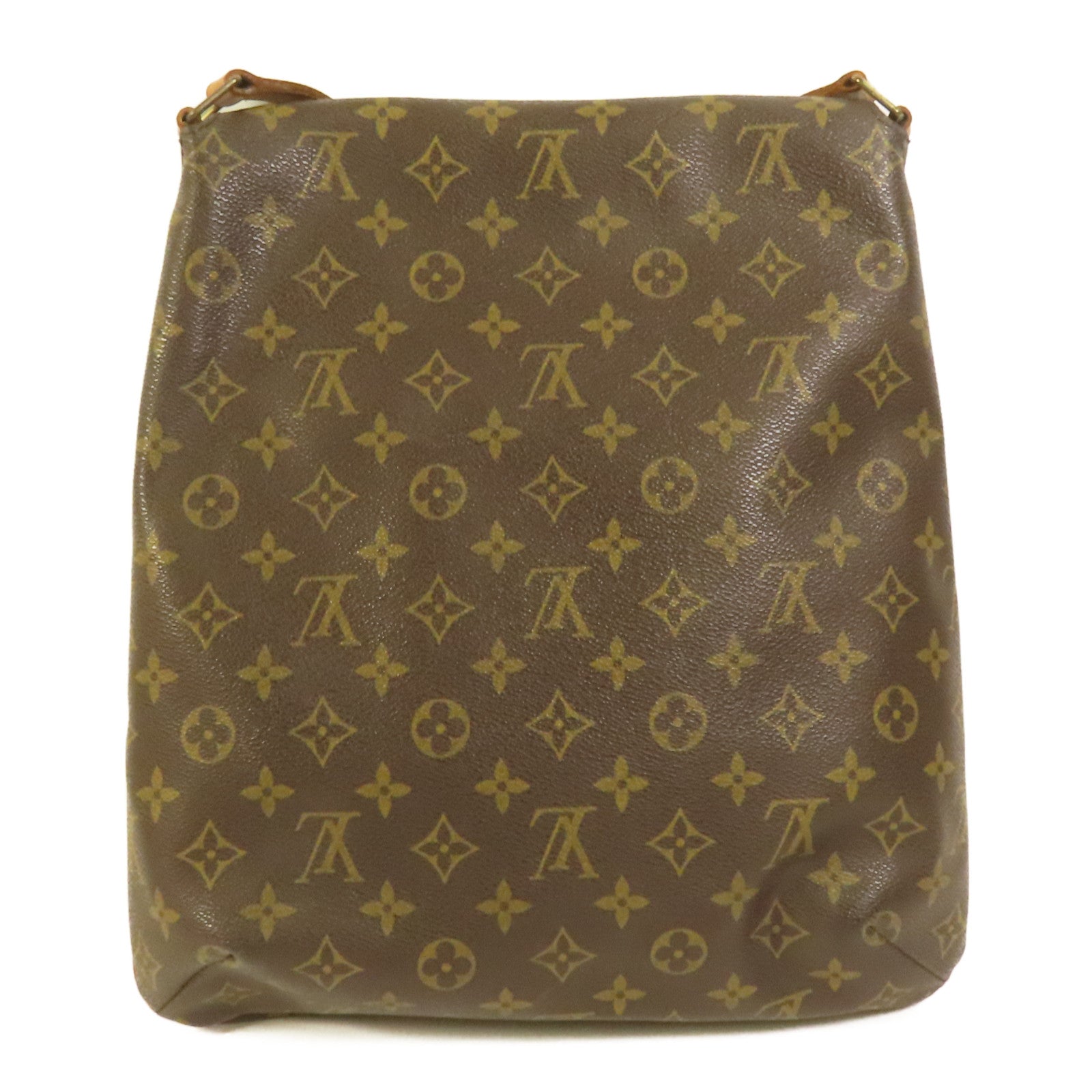 LOUIS VUITTON 【激減優惠】Monogram Musette金扣肩背袋