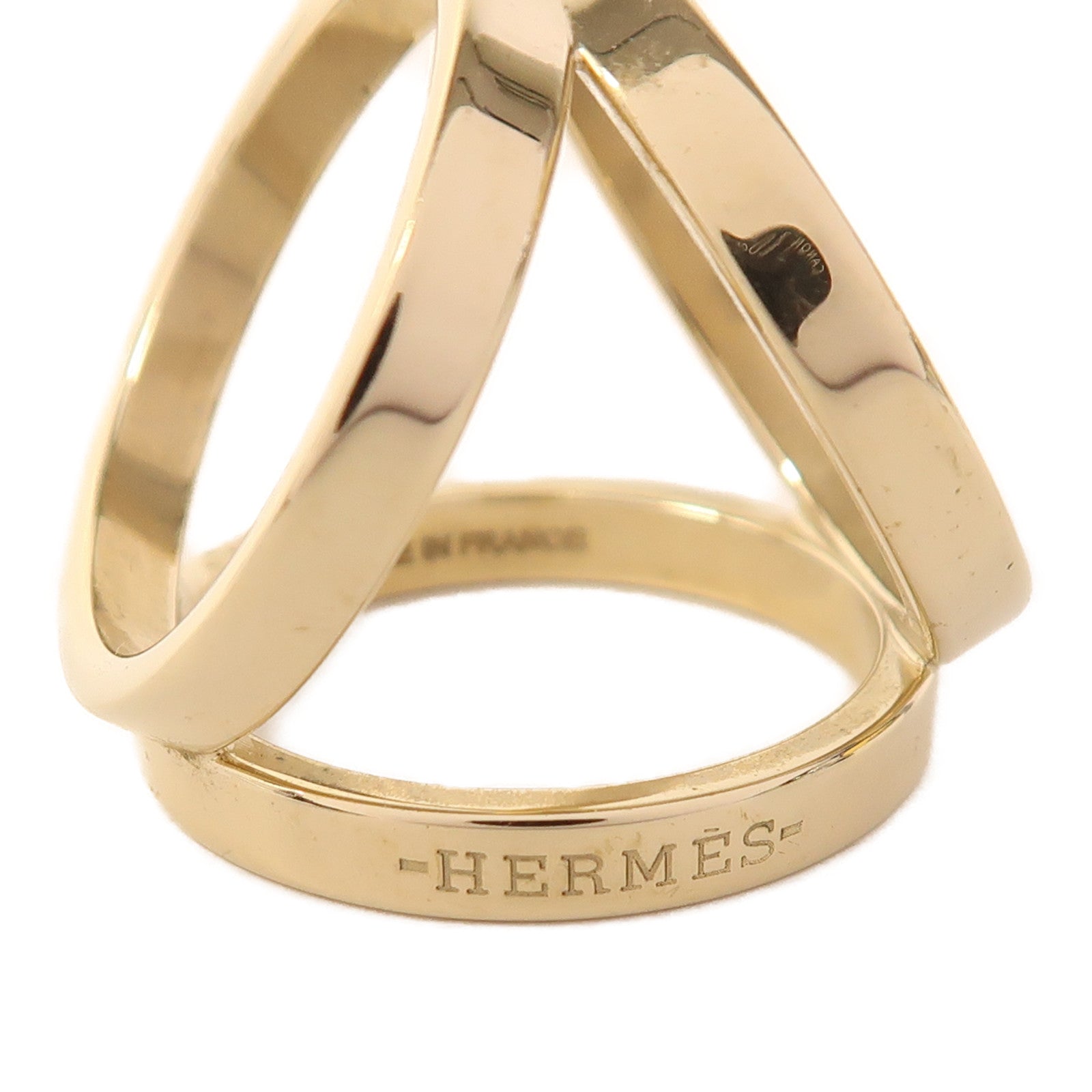 HERMES 金屬Scarf Ring絲巾扣