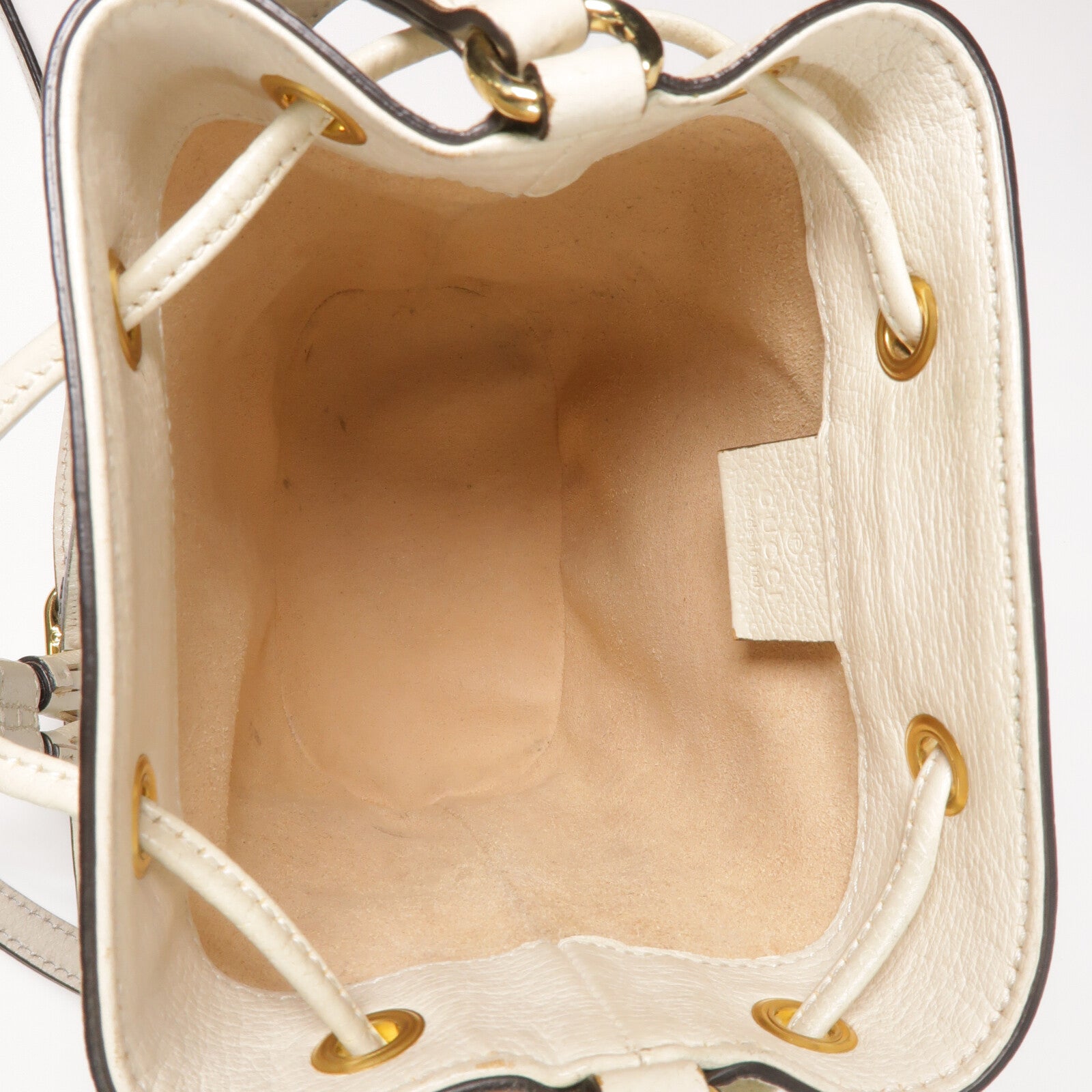 GUCCI 塗層帆布Ophidia GG Mini Bucket Bag肩背袋