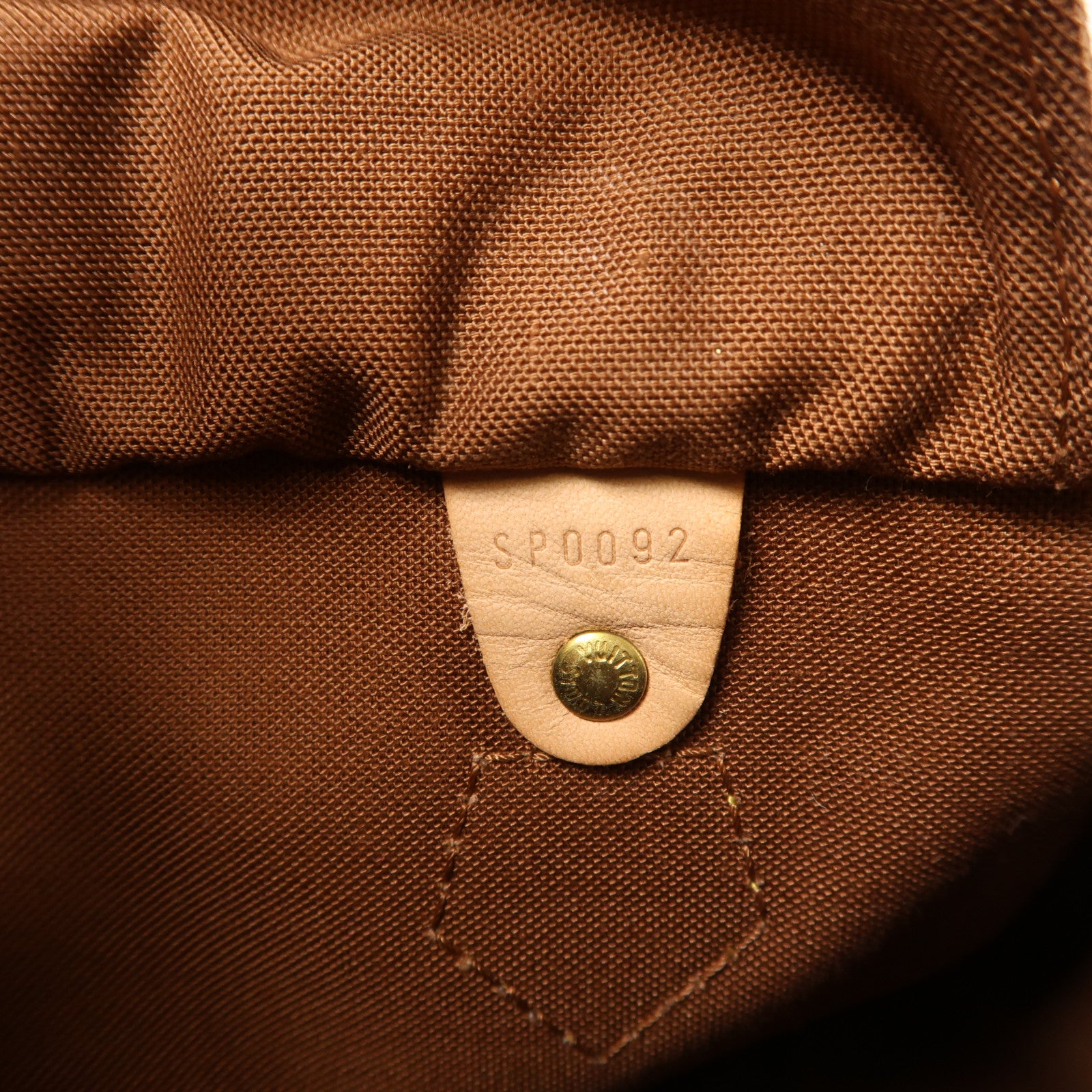 LOUIS VUITTON Monogram Speedy 25金扣手挽袋