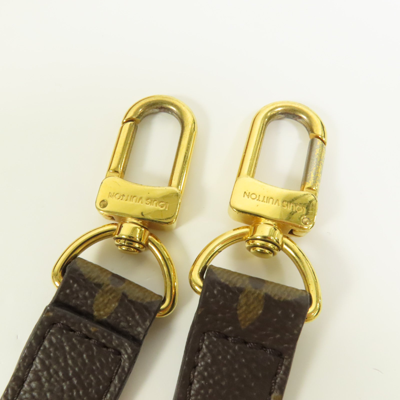 LOUIS VUITTON Monogram Pallas金扣手挽肩背兩用袋棕色/紅色