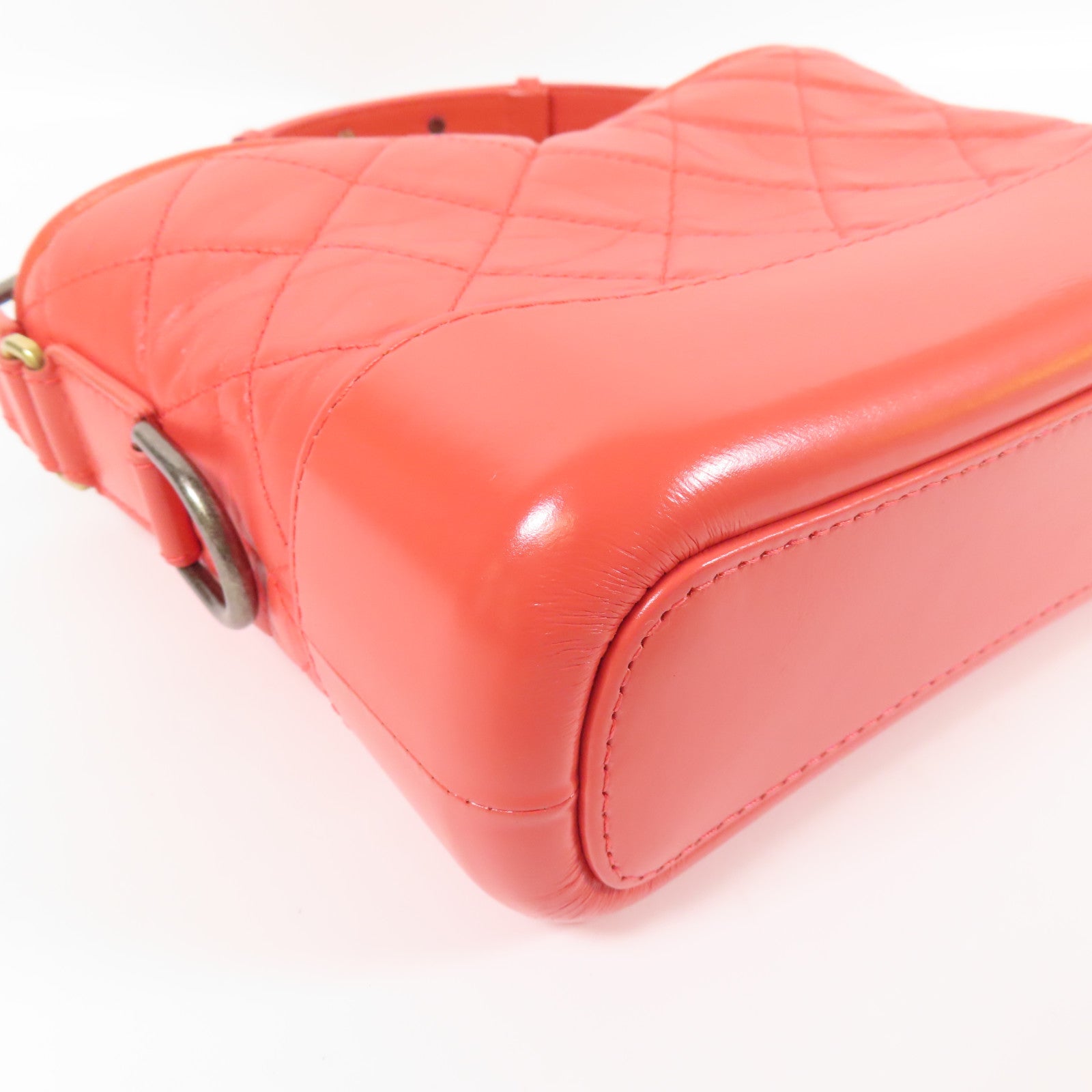 CHANEL 牛皮皮革Gabrielle Small鏈帶肩背袋