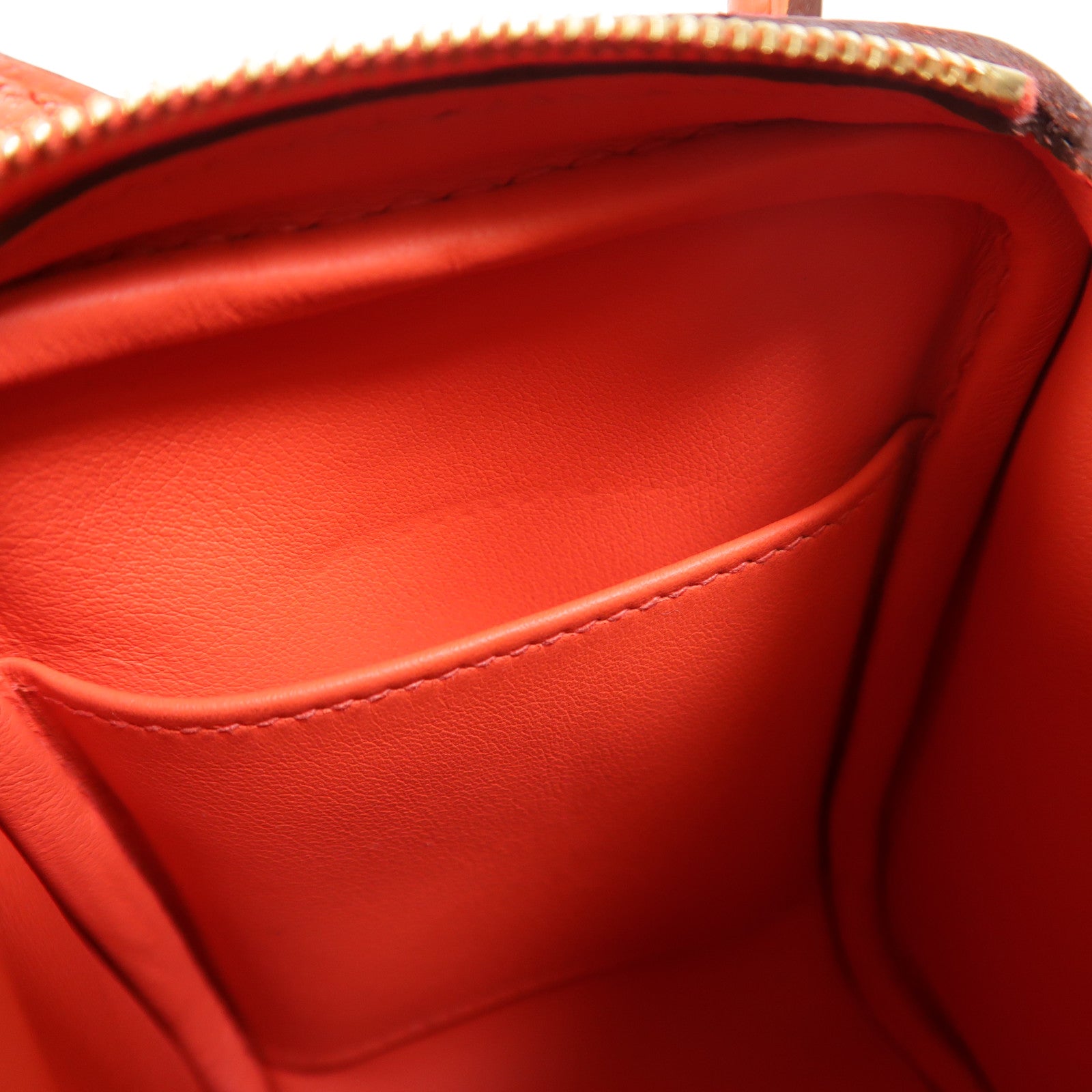 HERMES Clemence皮革Mini Lindy金扣手挽肩背兩用袋Rose Texas