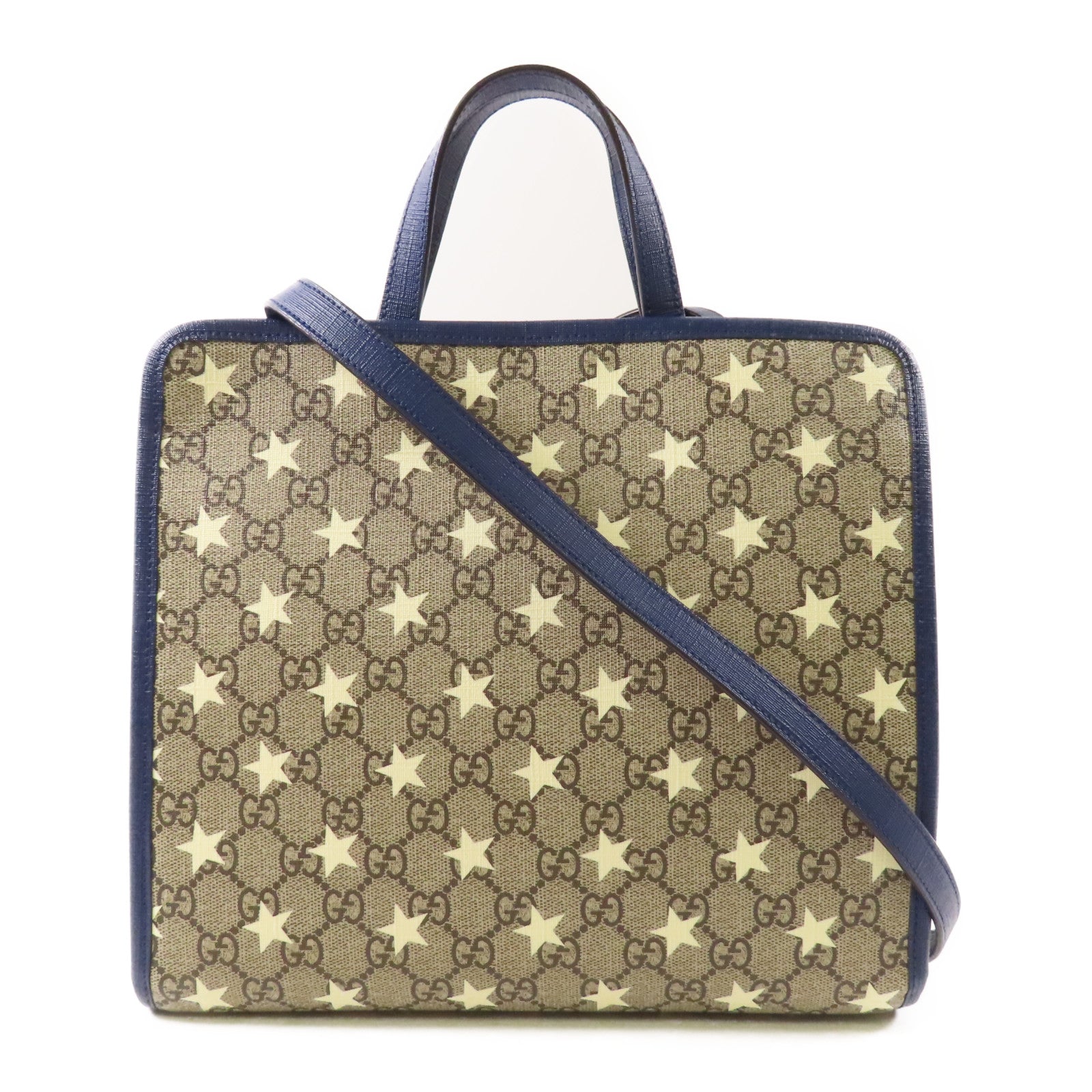 GUCCI 塗層帆布2 Way Shoulder手挽肩背兩用袋