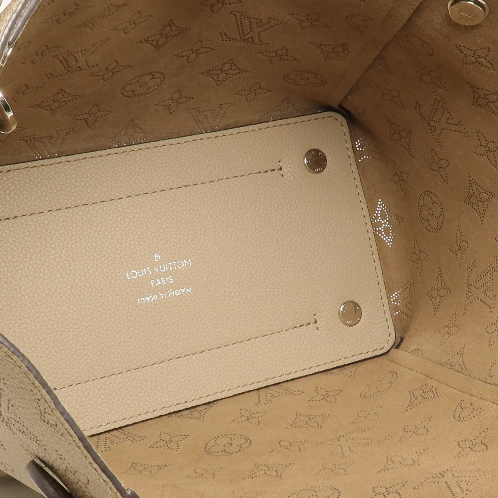 LOUIS VUITTON Mahina Hina PM銀扣手挽肩背兩用袋