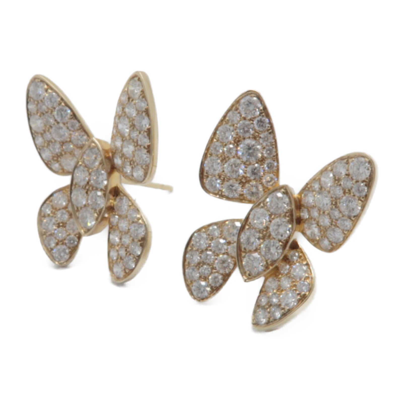 JEWELRY 【激減優惠】18K黃金Diamond Earrings鑽石耳環