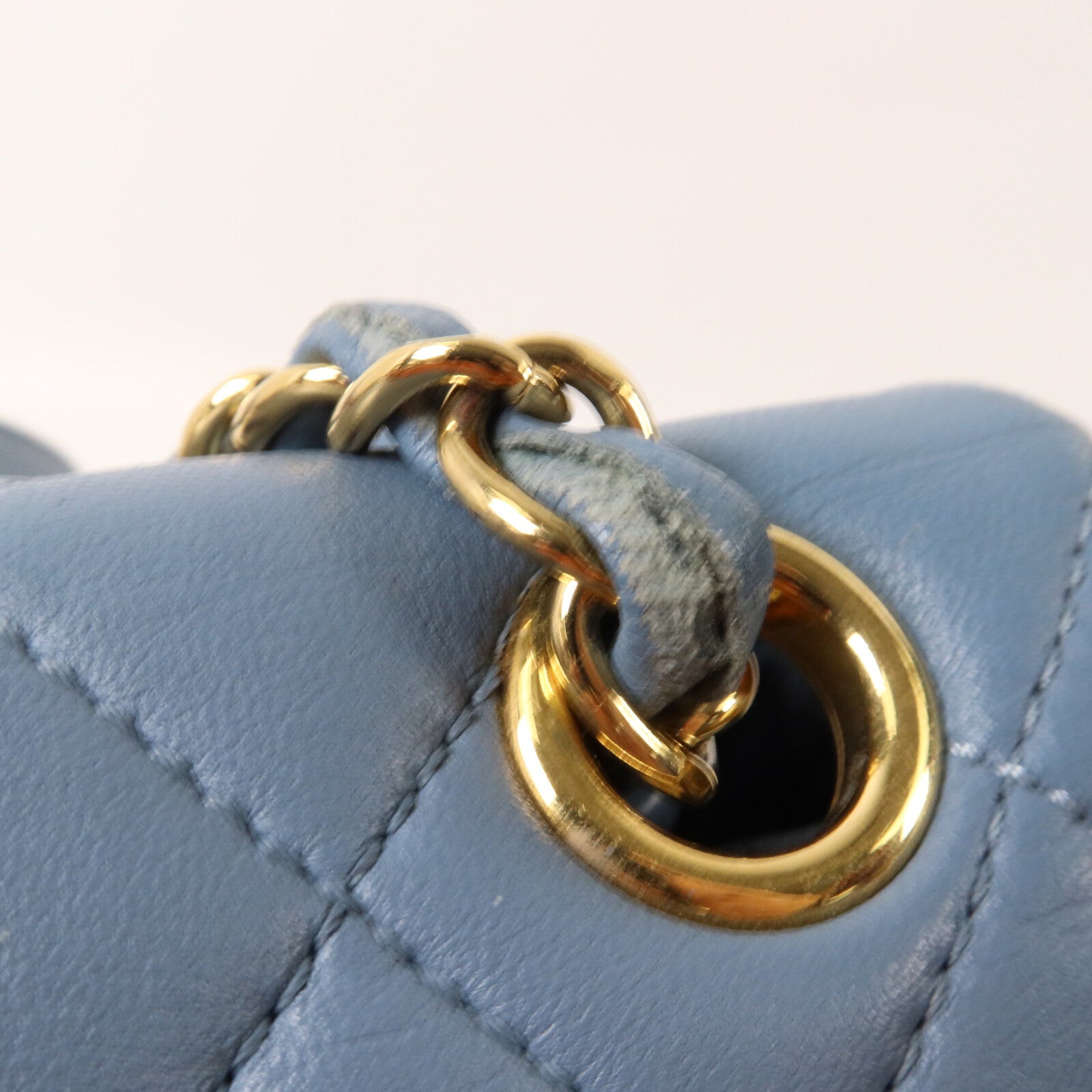 CHANEL 羊皮皮革BackPack鏈帶背包