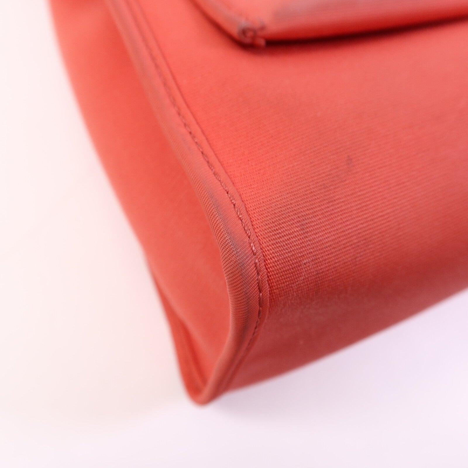 HERMES 帆布Herbag PM銀扣手挽肩背兩用袋Bougainvillea