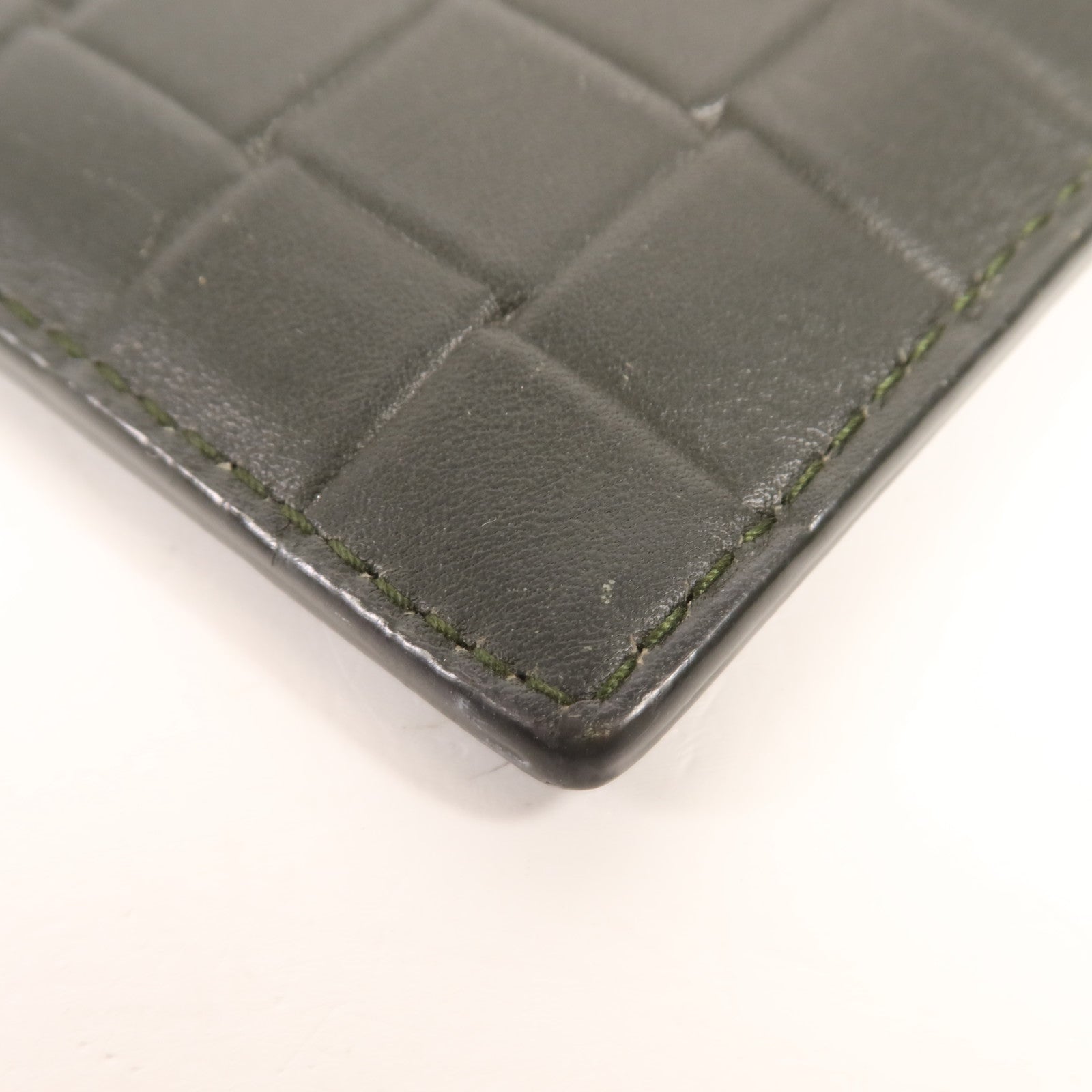 BOTTEGA VENETA 牛皮皮革Card Case銀扣卡片套