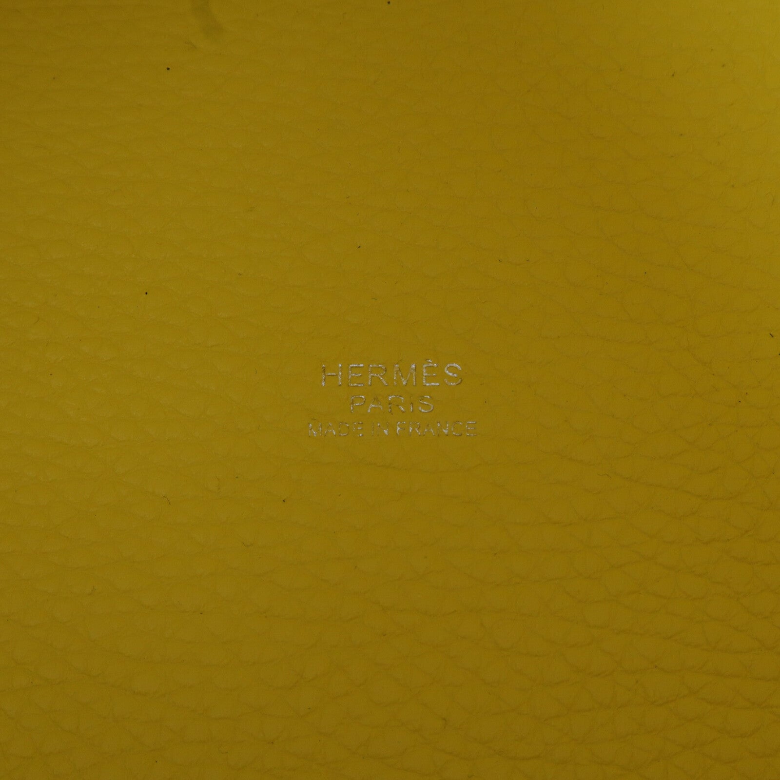 HERMES Clemence皮革Picotin PM手挽袋Jaune de Naples