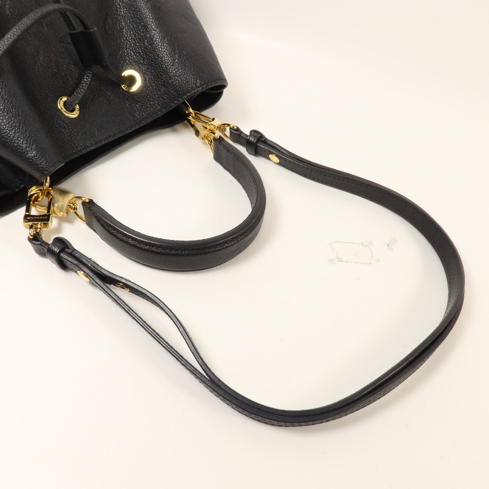LOUIS VUITTON Monogram Empreinte Neo Noe MM手挽肩背兩用袋