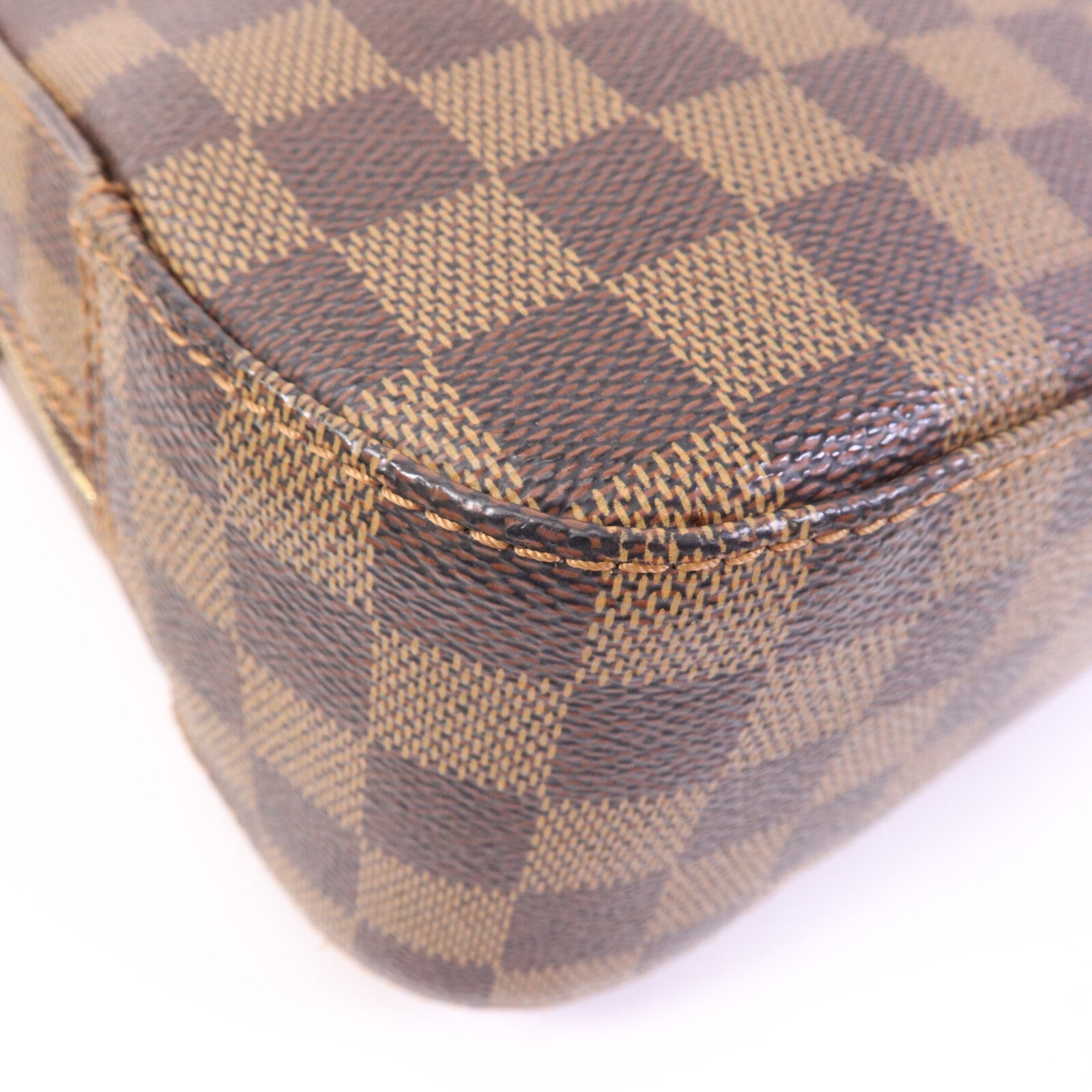 LOUIS VUITTON Damier Spontini金扣手挽肩背兩用袋