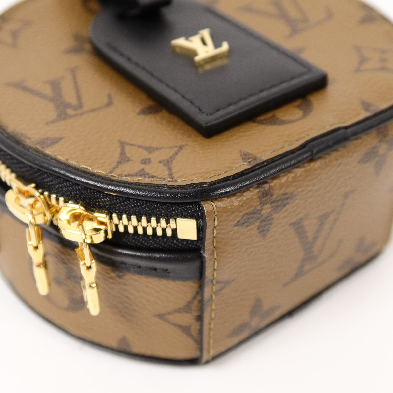 LOUIS VUITTON Monogram Reverse Mini Boite手挽肩背兩用袋