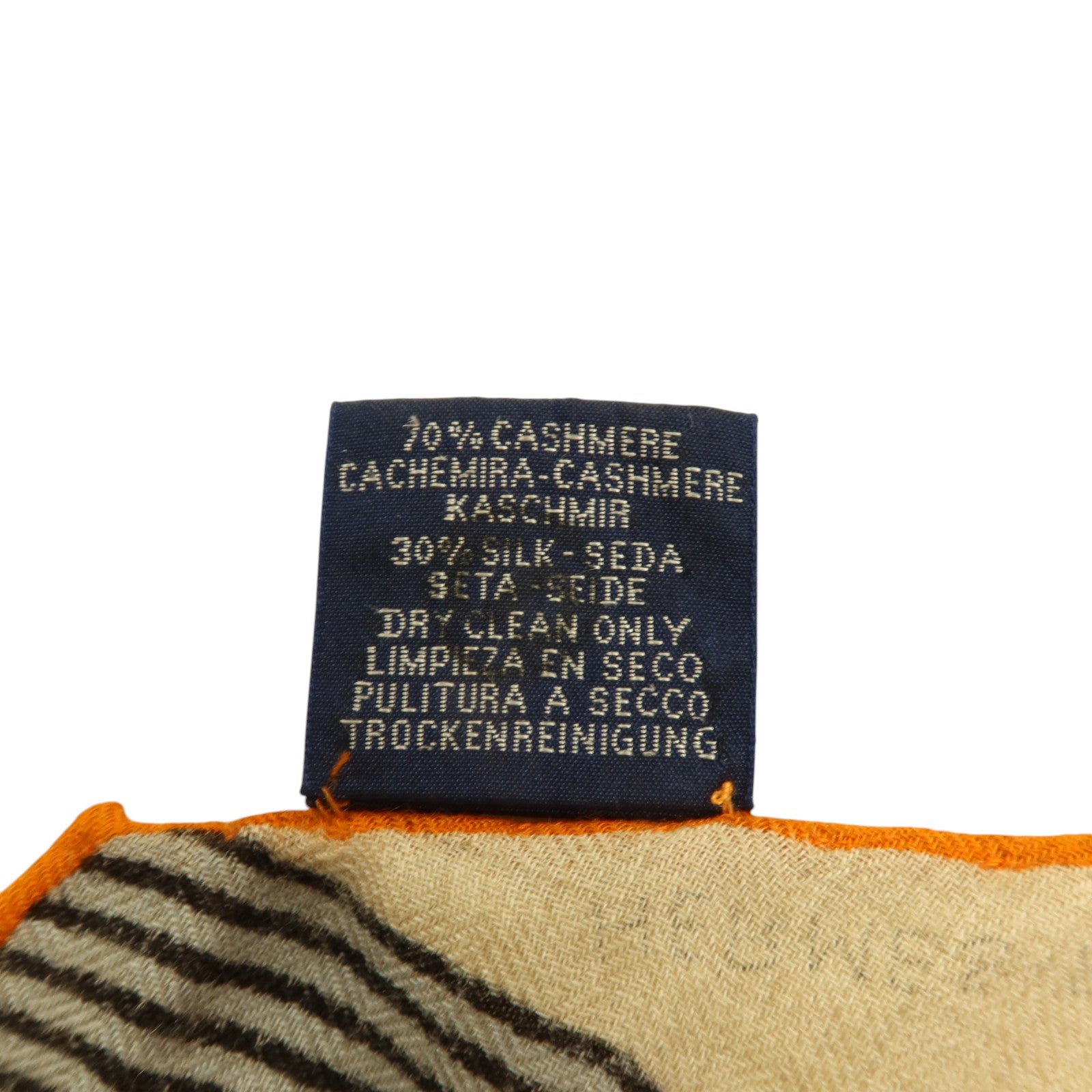 HERMES 羊絨/絲質Giant Triangle Scarf 208x83cm圍巾