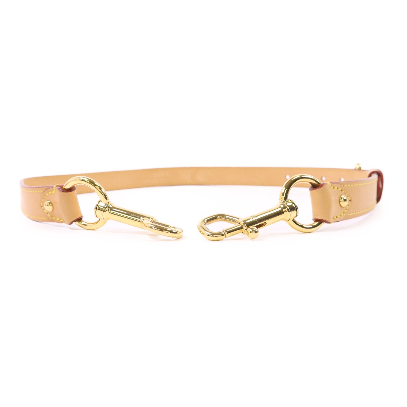 LOUIS VUITTON 皮革Shoulder Strap金扣肩帶