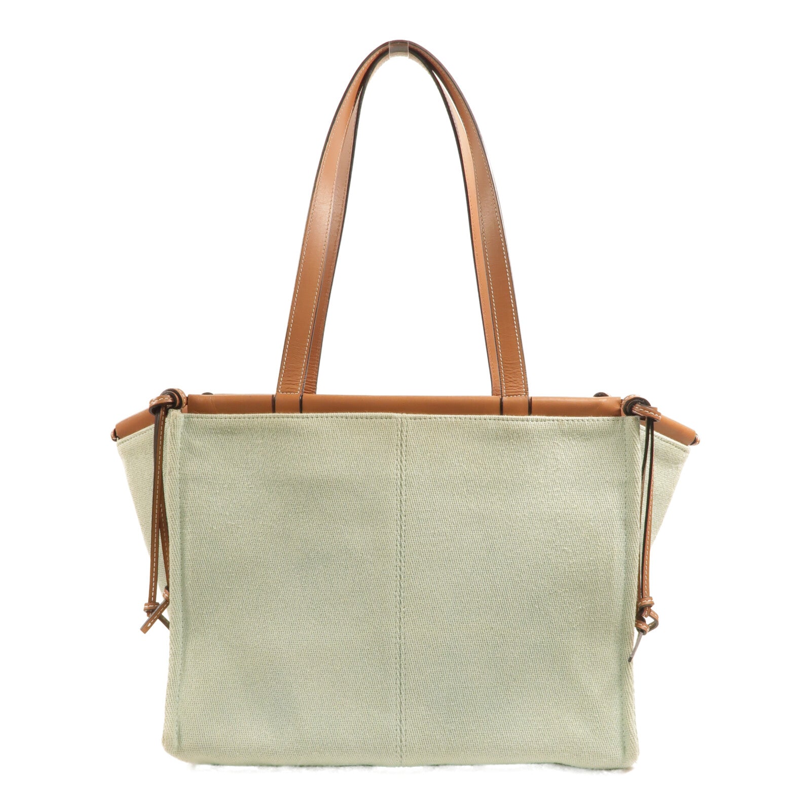 LOEWE 帆布Cushion Tote手挽袋