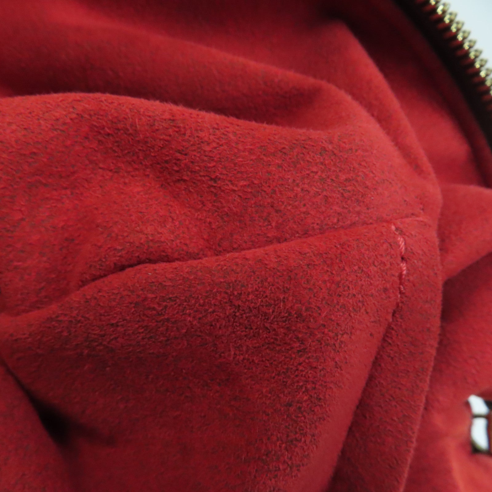 LOUIS VUITTON Damier Saleya MM金扣肩背袋啡色