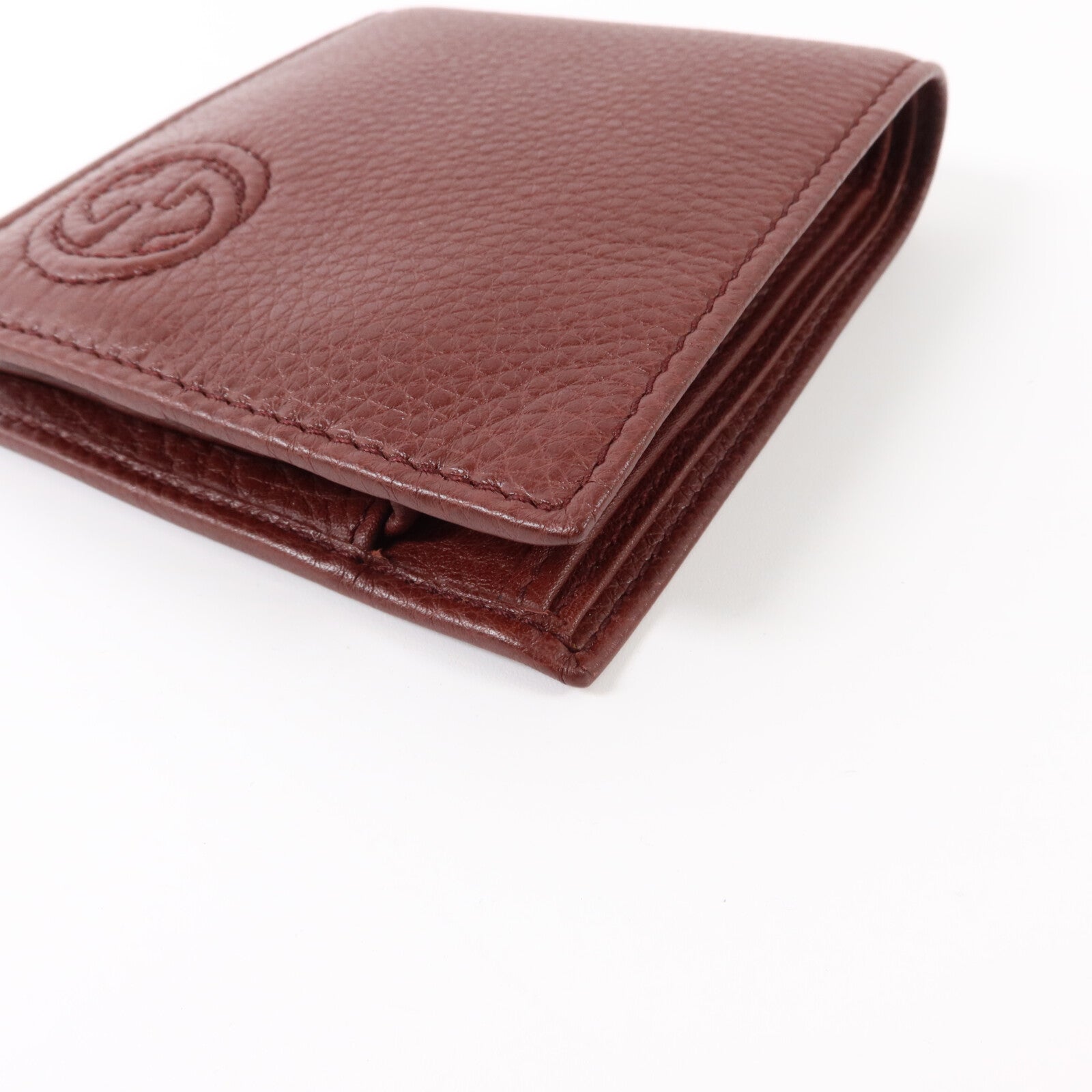 GUCCI 牛皮皮革Interlocking G Wallet錢包
