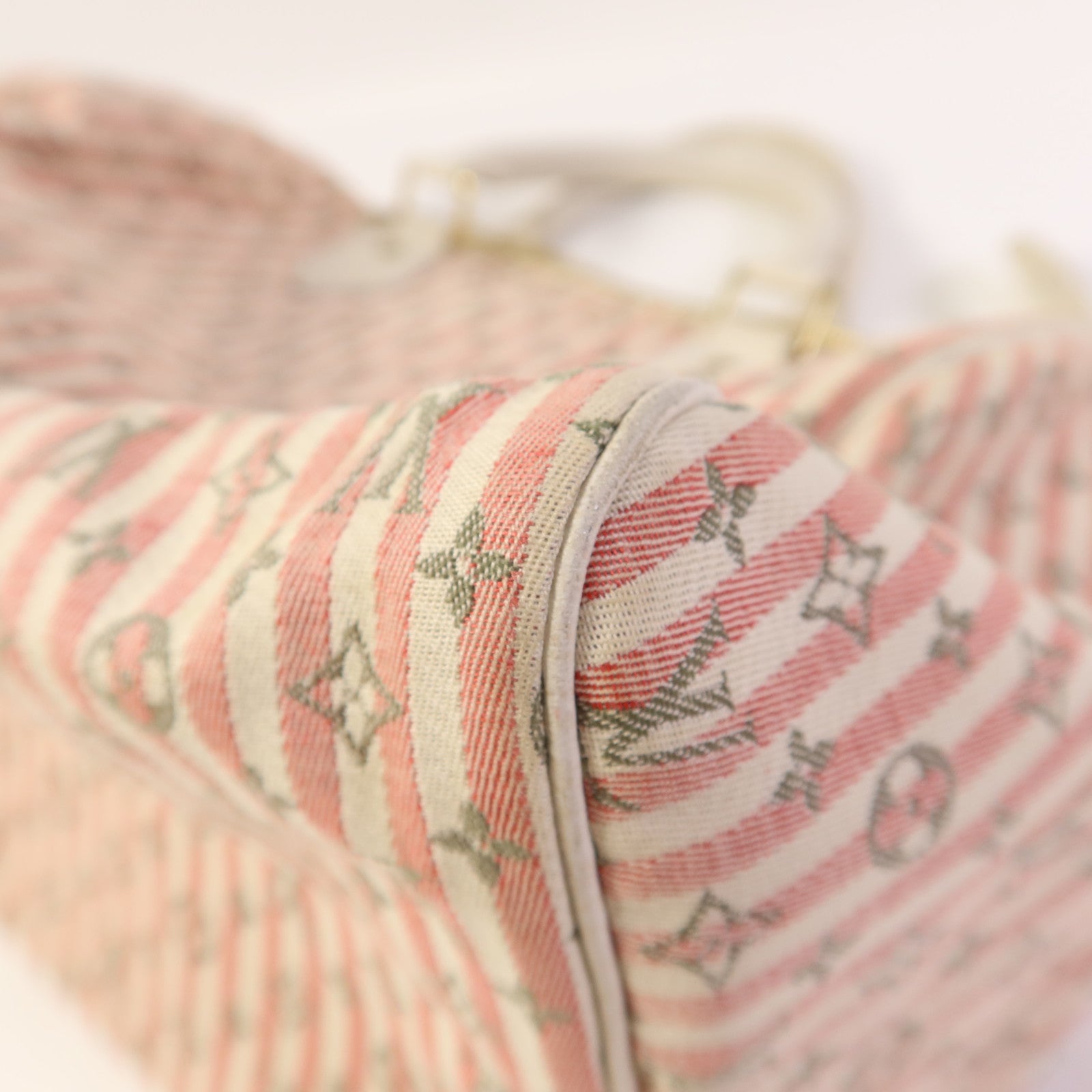 LOUIS VUITTON Monogram Mini Lin Croisette Speedy 30金扣肩背袋