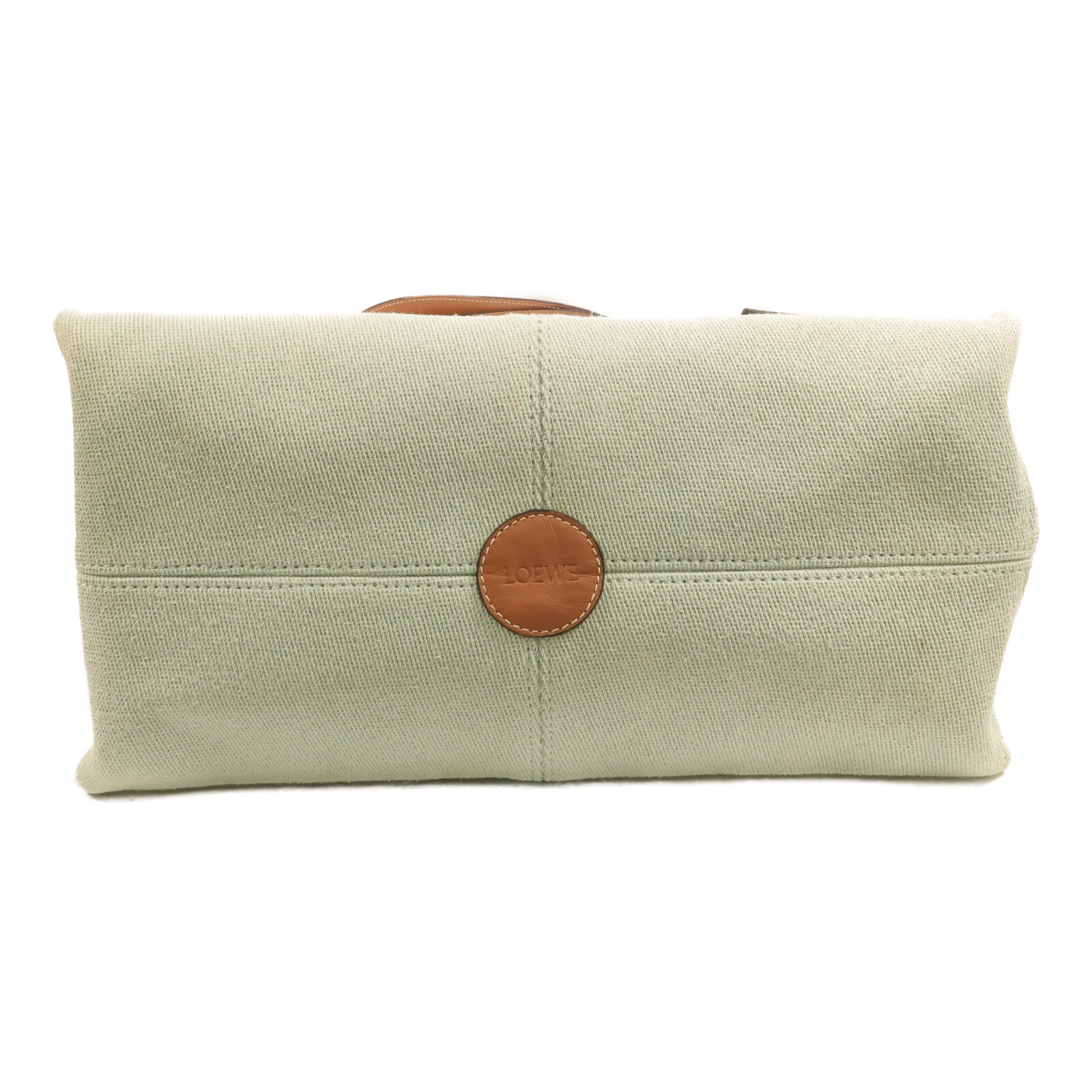 LOEWE 帆布Cushion Tote手挽袋