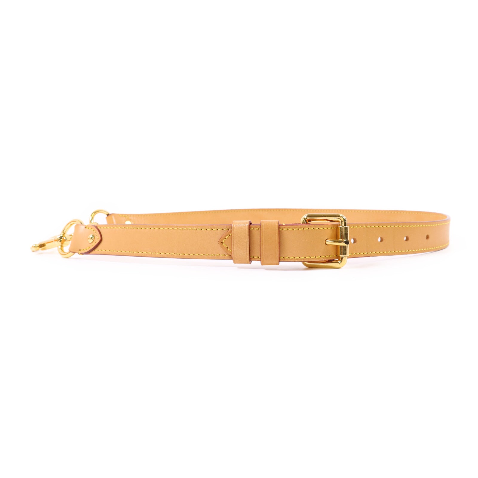 LOUIS VUITTON 皮革Shoulder Strap金扣肩帶