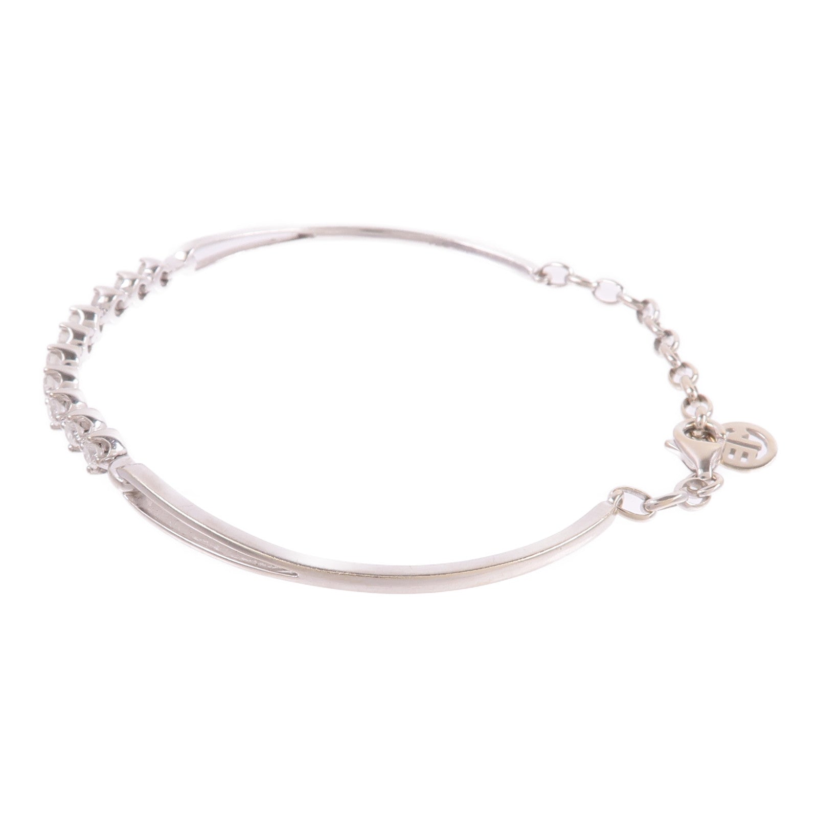 JEWELRY 18K白金Diamond Bracelet鑽石手鏈