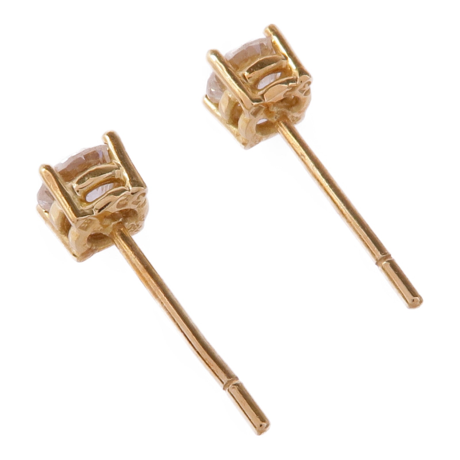 JEWELRY 【激減優惠】18K黃金Diamond Earrings鑽石耳環