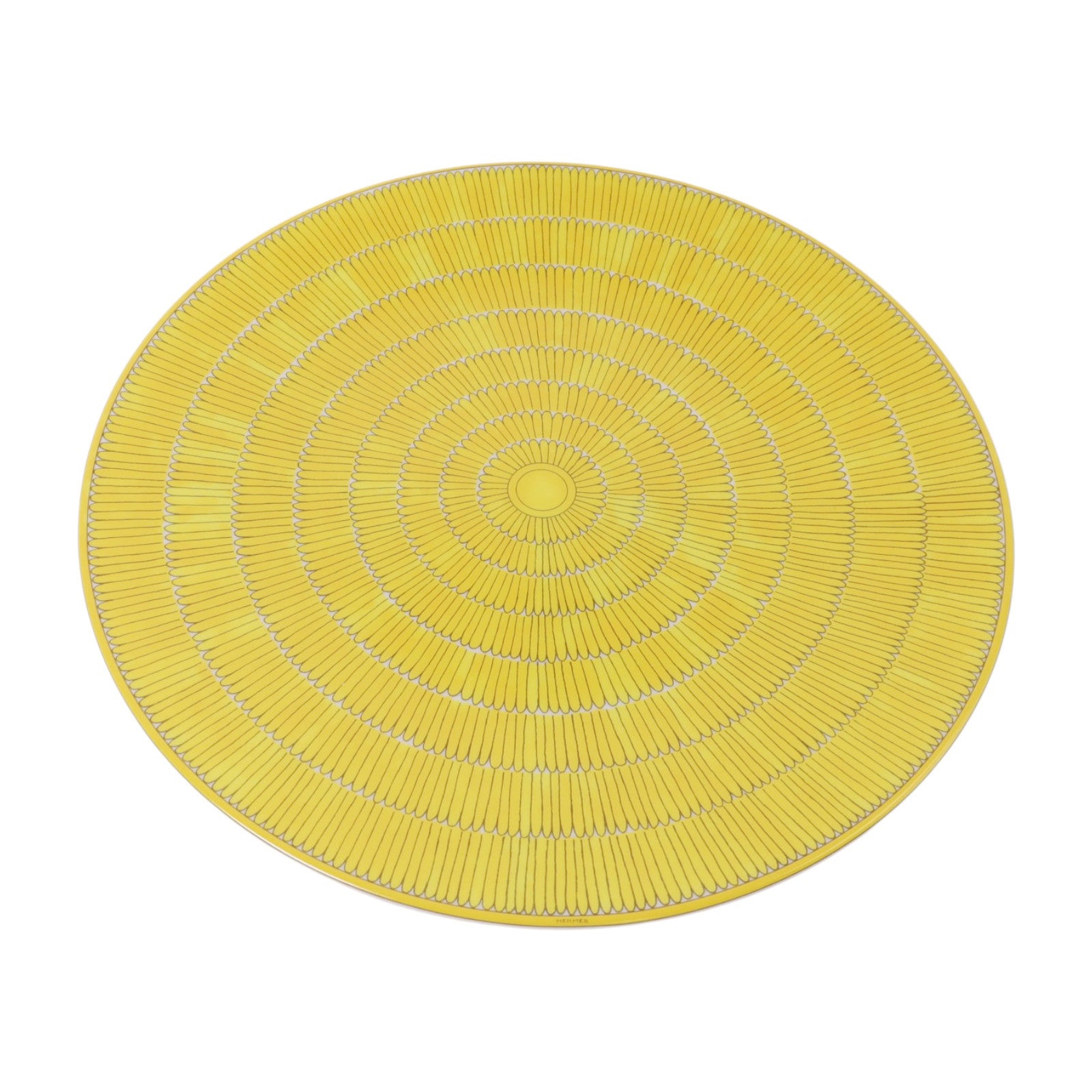 HERMES 陶瓷Soleil d'Hermes presentation Plate陶瓷展示盤
