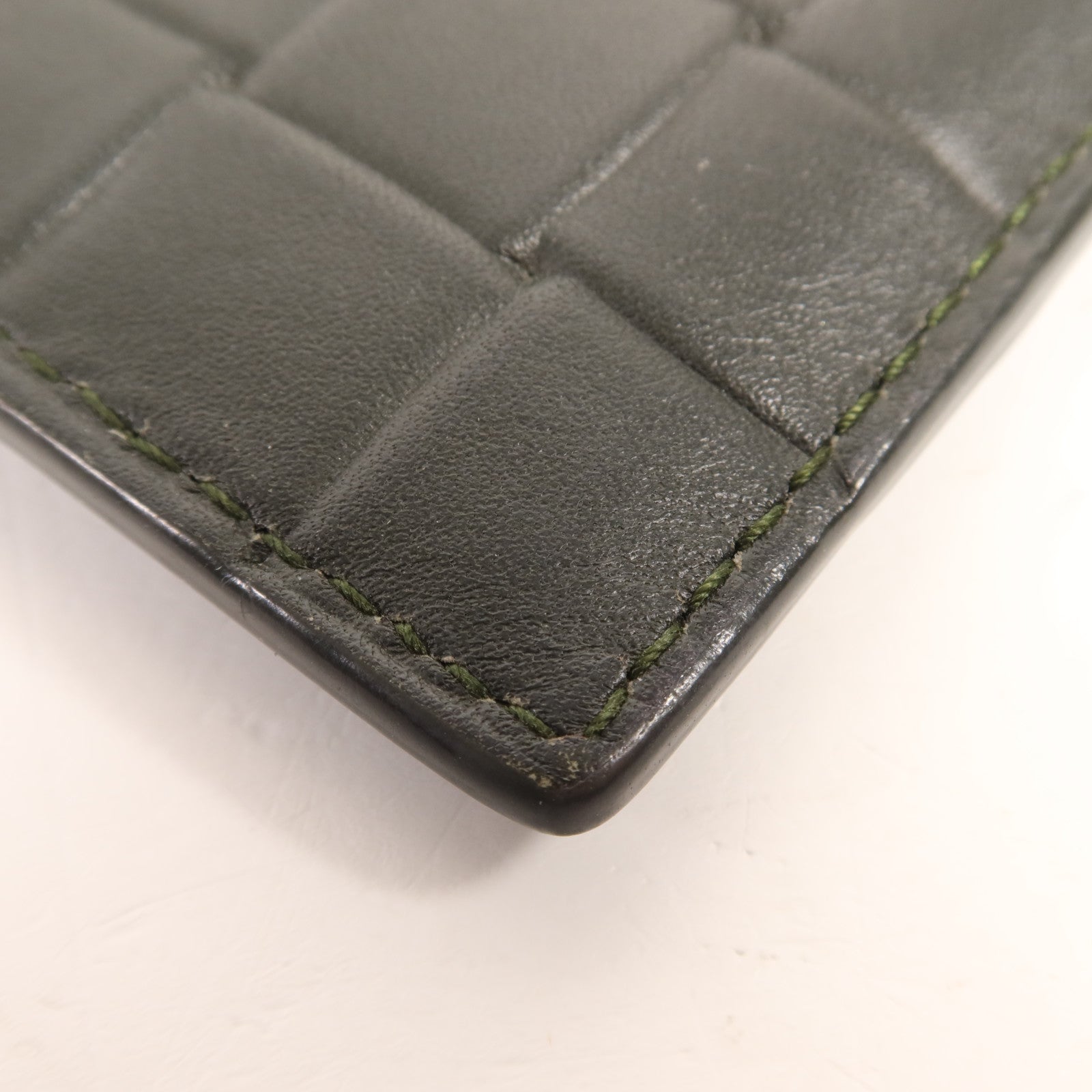 BOTTEGA VENETA 牛皮皮革Card Case銀扣卡片套