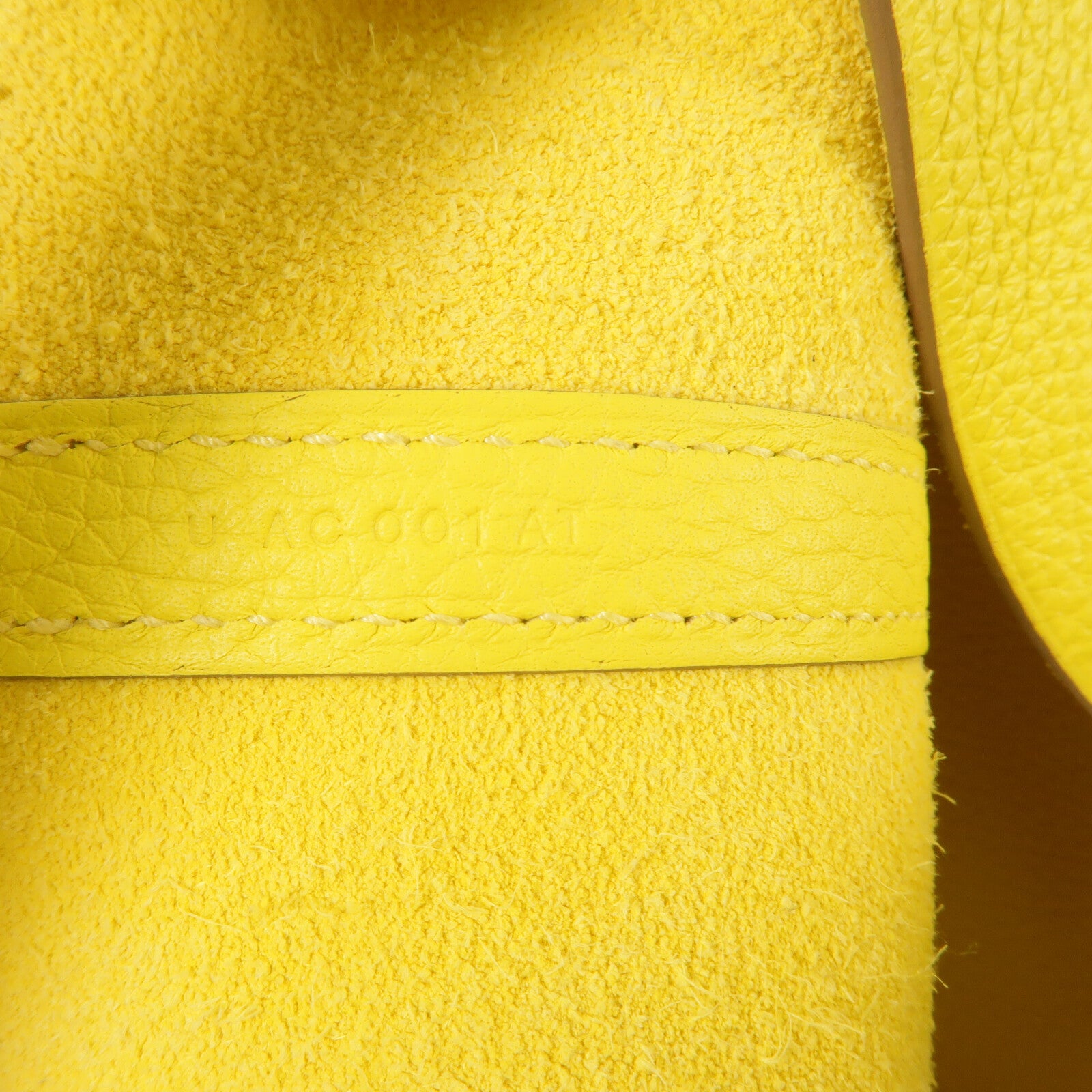 HERMES Clemence皮革Picotin PM手挽袋Jaune de Naples