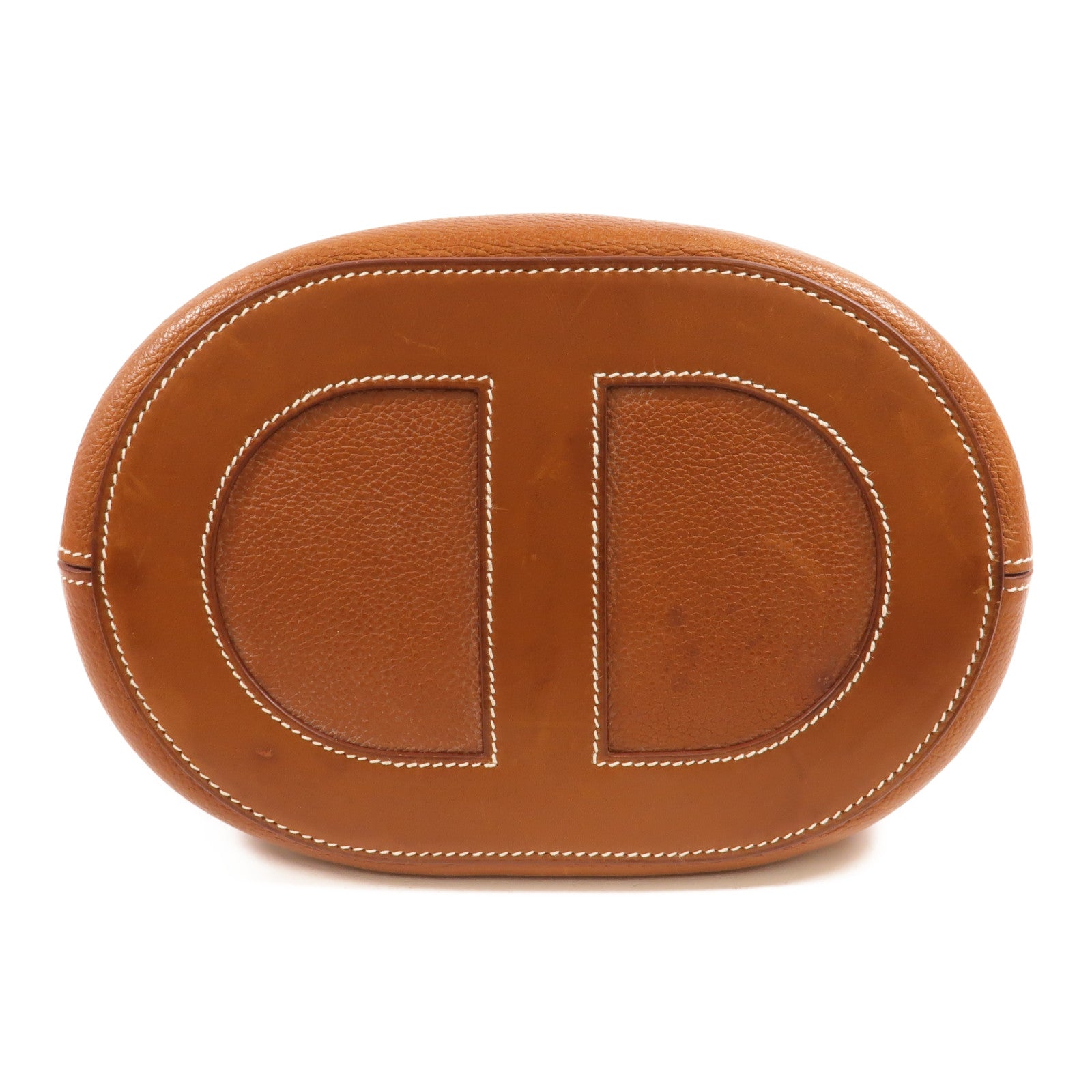 HERMES Barenia皮革In The Loop 23手挽袋Fauve