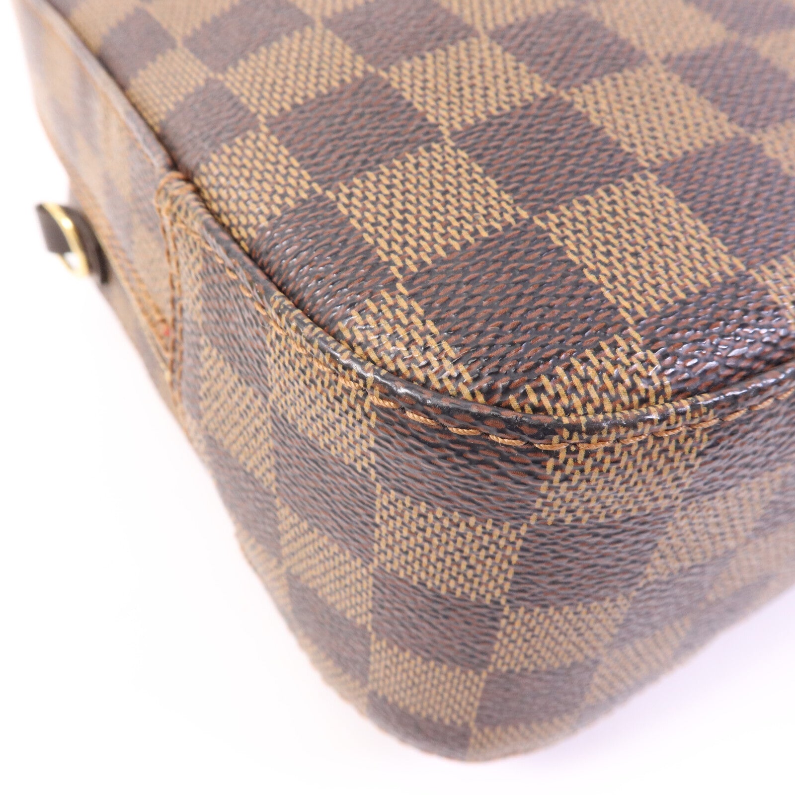 LOUIS VUITTON Damier Spontini金扣手挽肩背兩用袋